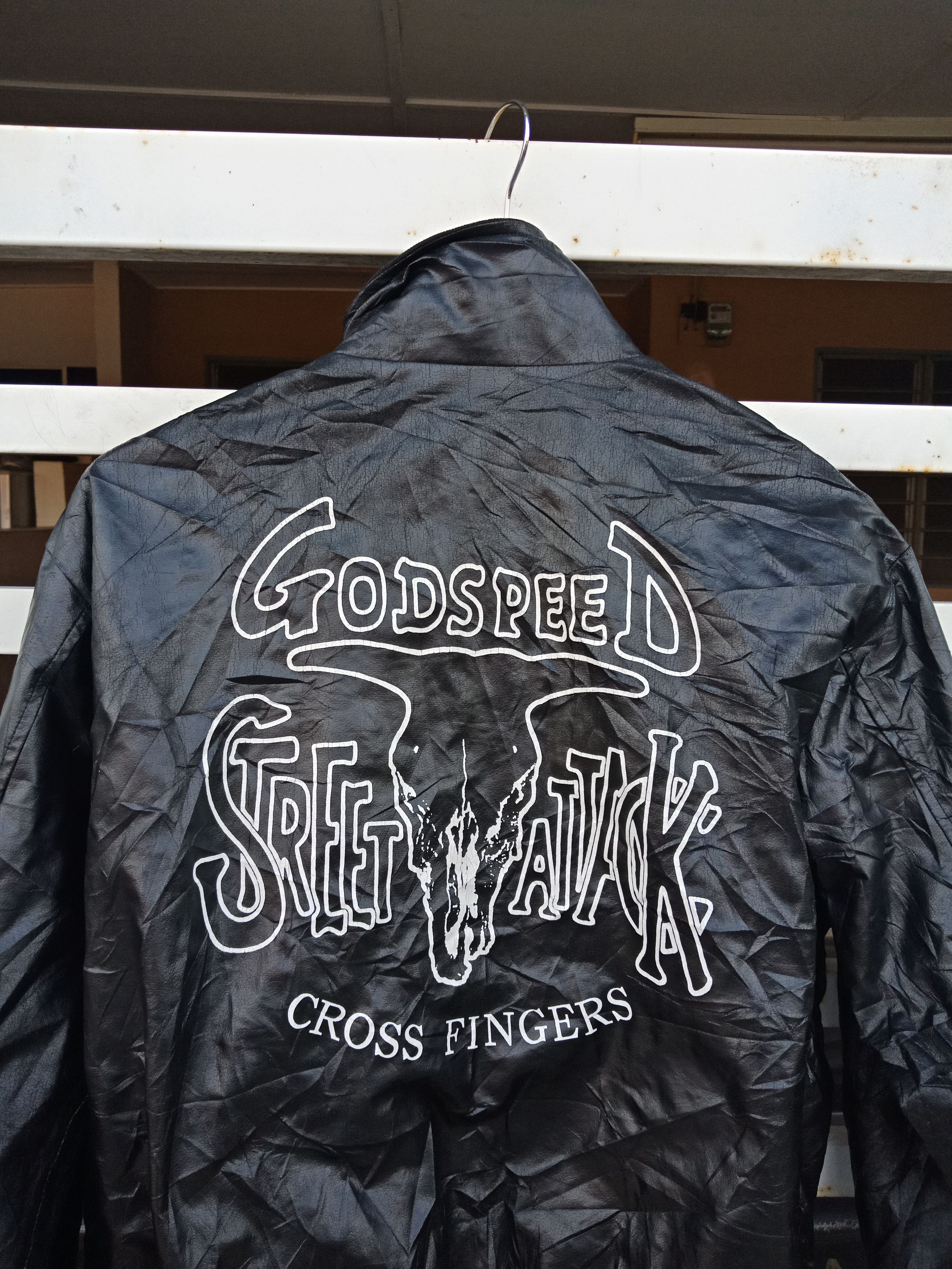Godspeed Godspeed Street Attack Cross Fingers Skull Big Logo Size US M / EU 48-50 / 2 - 6 Thumbnail