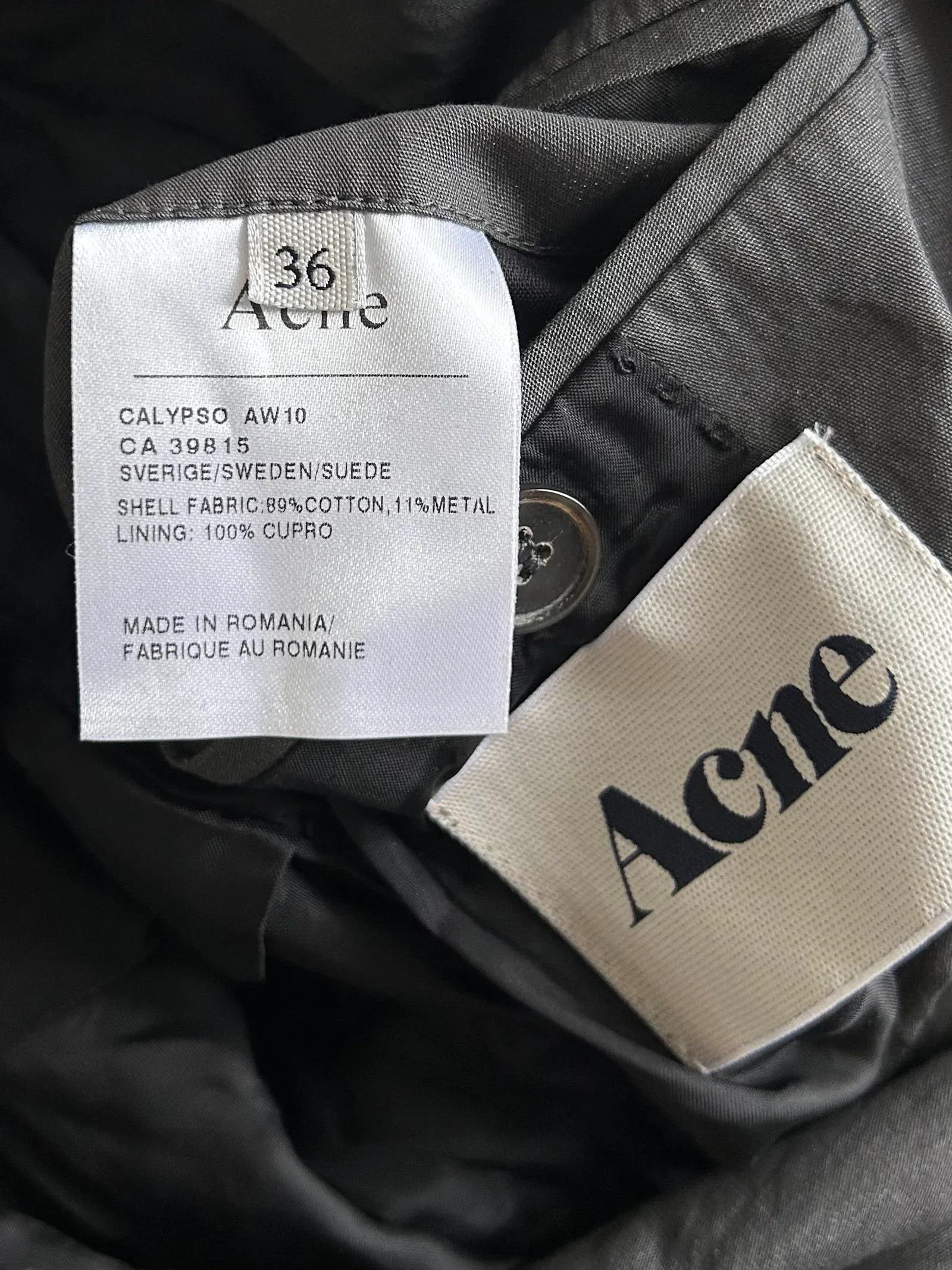 Acne Studios Acne Studios Blazer Size XS / US 0-2 / IT 36-38 - 3 Thumbnail