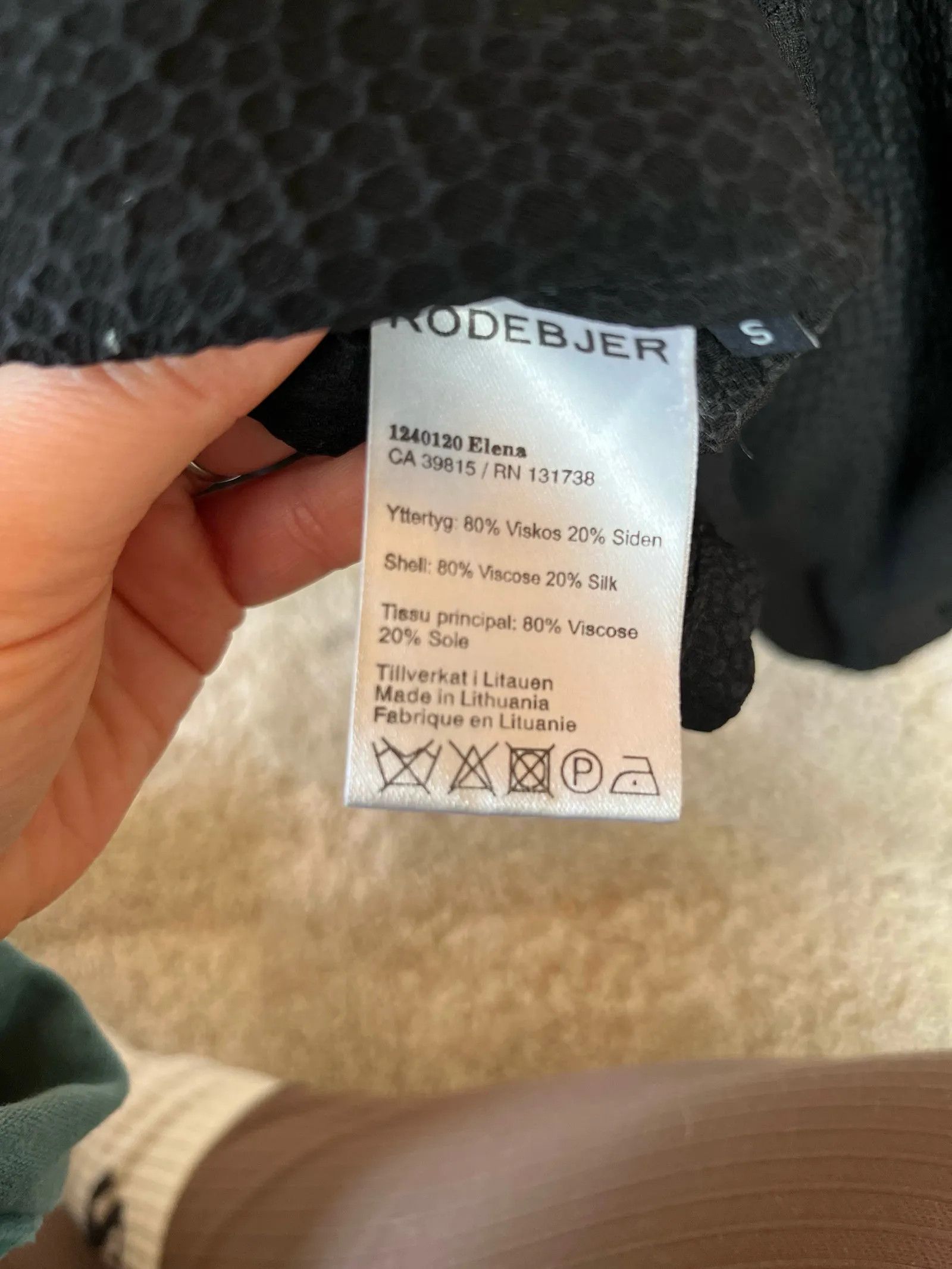Rodebjer Rodebjer Elena Blouse Size S / US 4 / IT 40 - 3 Thumbnail