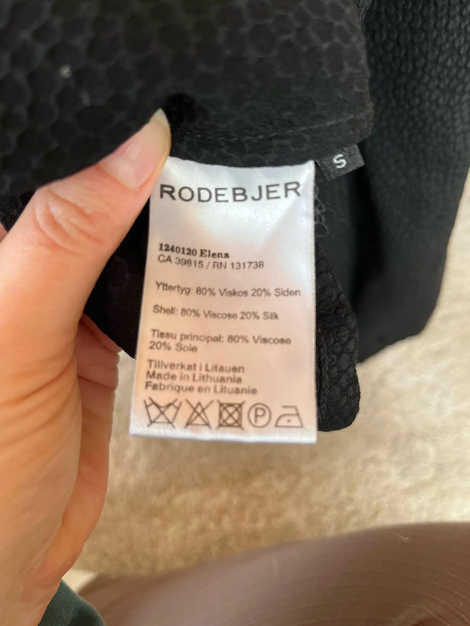 Rodebjer Rodebjer Elena Blouse Size S / US 4 / IT 40 - 2 Thumbnail