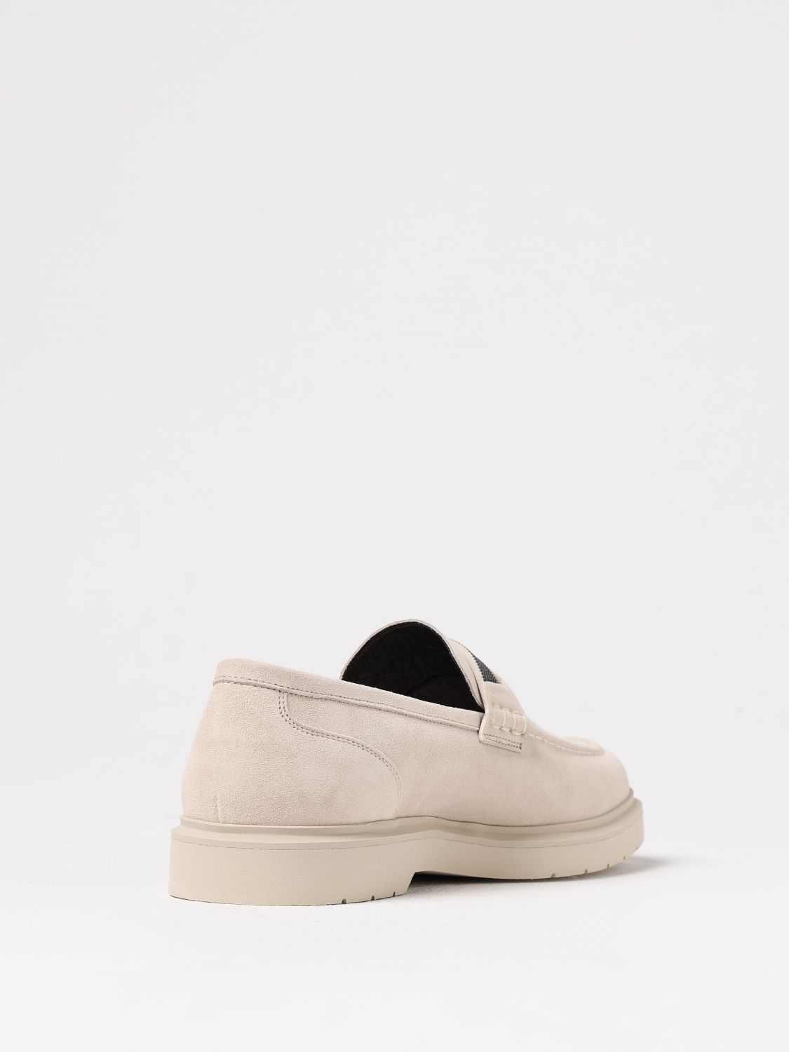 Brunello Cucinelli Brunello Cucinelli Loafers Woman Beige Size US 10 / IT 40 - 3 Thumbnail