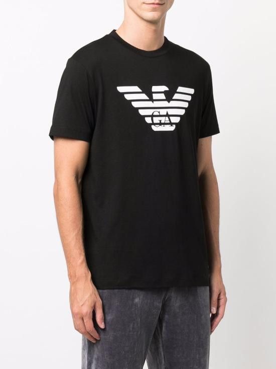 Emporio Armani EMPORIO ARMANI Men T-Shirts 8N1TN5 1JPZZ0022 Black Size US XL / EU 56 / 4 - 3 Thumbnail