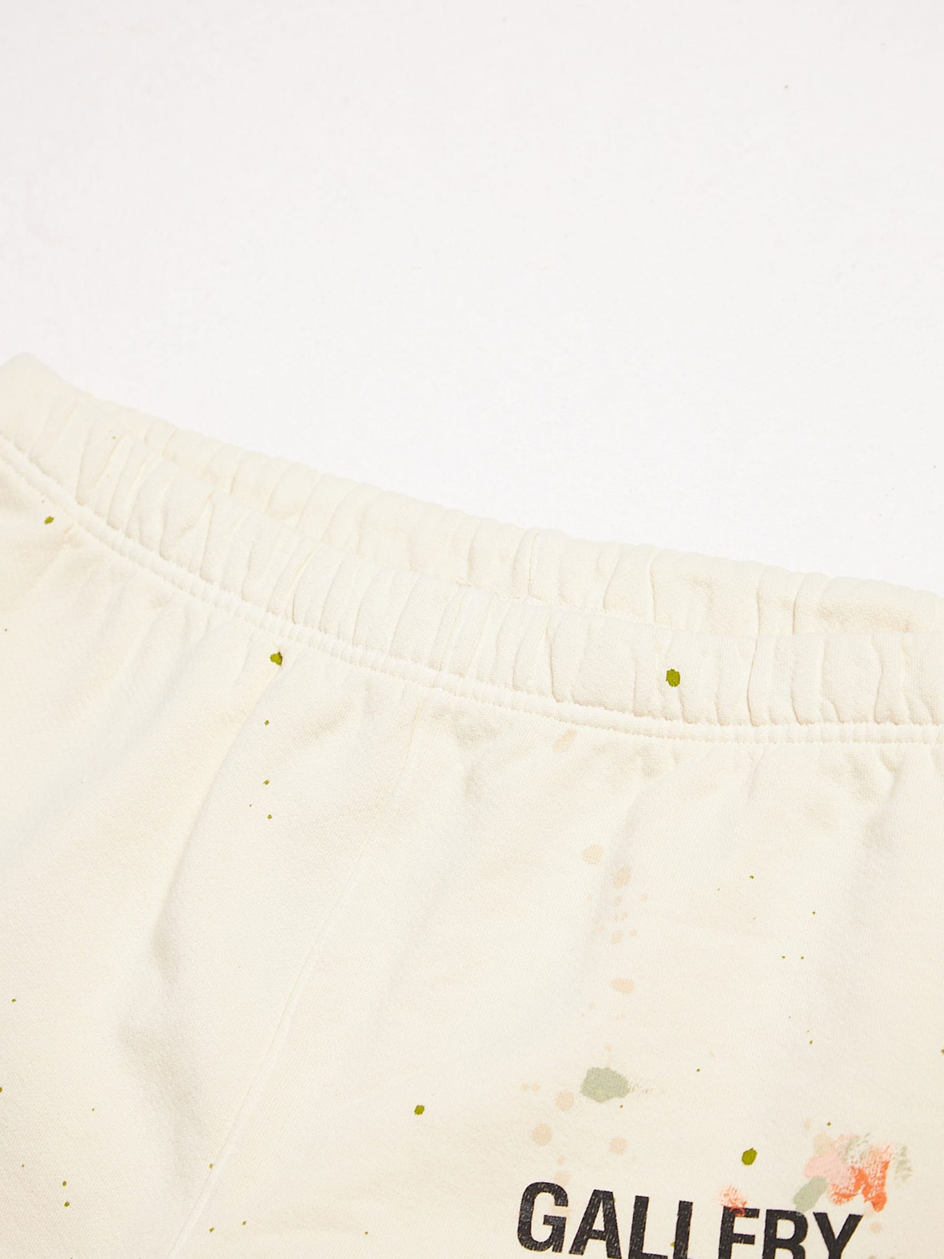 Gallery Dept. Beige Painted Logo Printed Flared Cotton Sweatpants Size US 36 / EU 52 - 3 Thumbnail