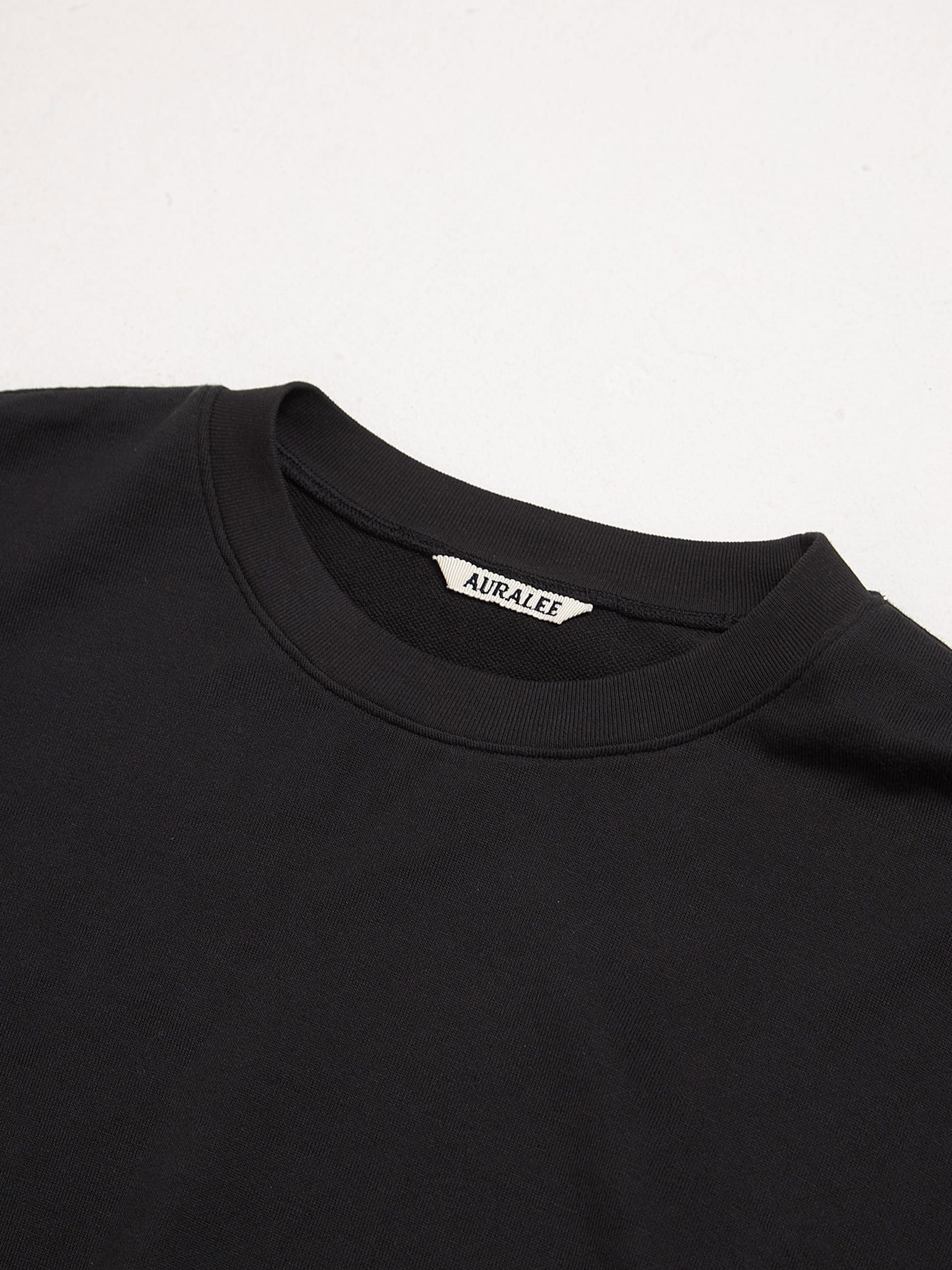 Auralee Black Classic Cotton Sweatshirt Size US XL / EU 56 / 4 - 3 Thumbnail