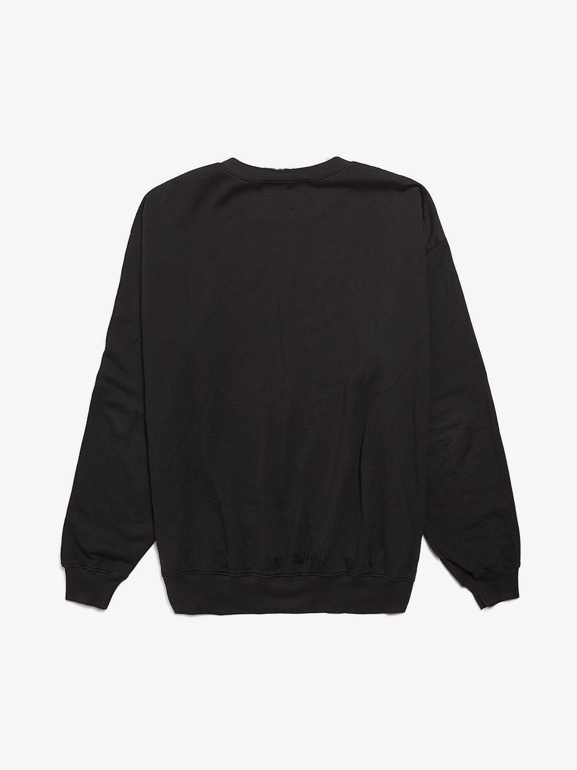 Auralee Black Classic Cotton Sweatshirt Size US XL / EU 56 / 4 - 2 Thumbnail