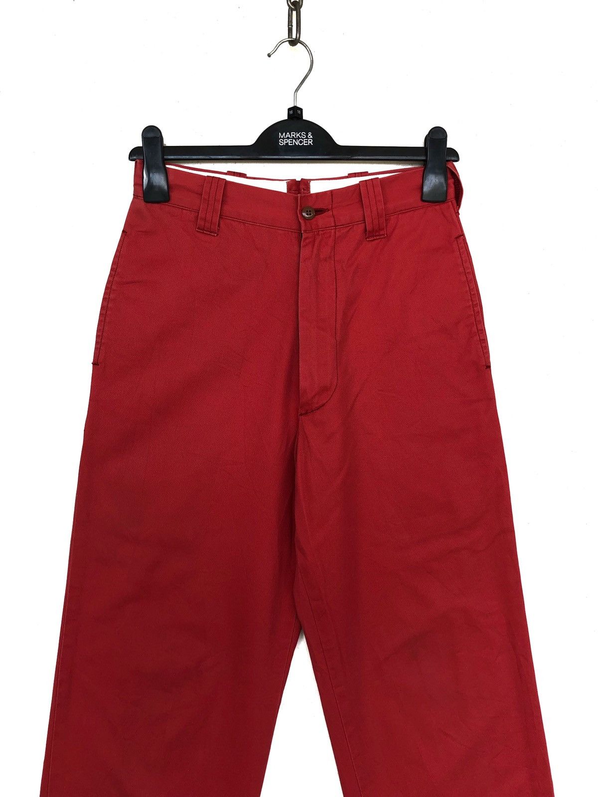 Japanese Brand Khakis Heavy Cotton Worker Trousers Pants Inspired by McCoys Size US 26 / EU 42 - 3 Thumbnail