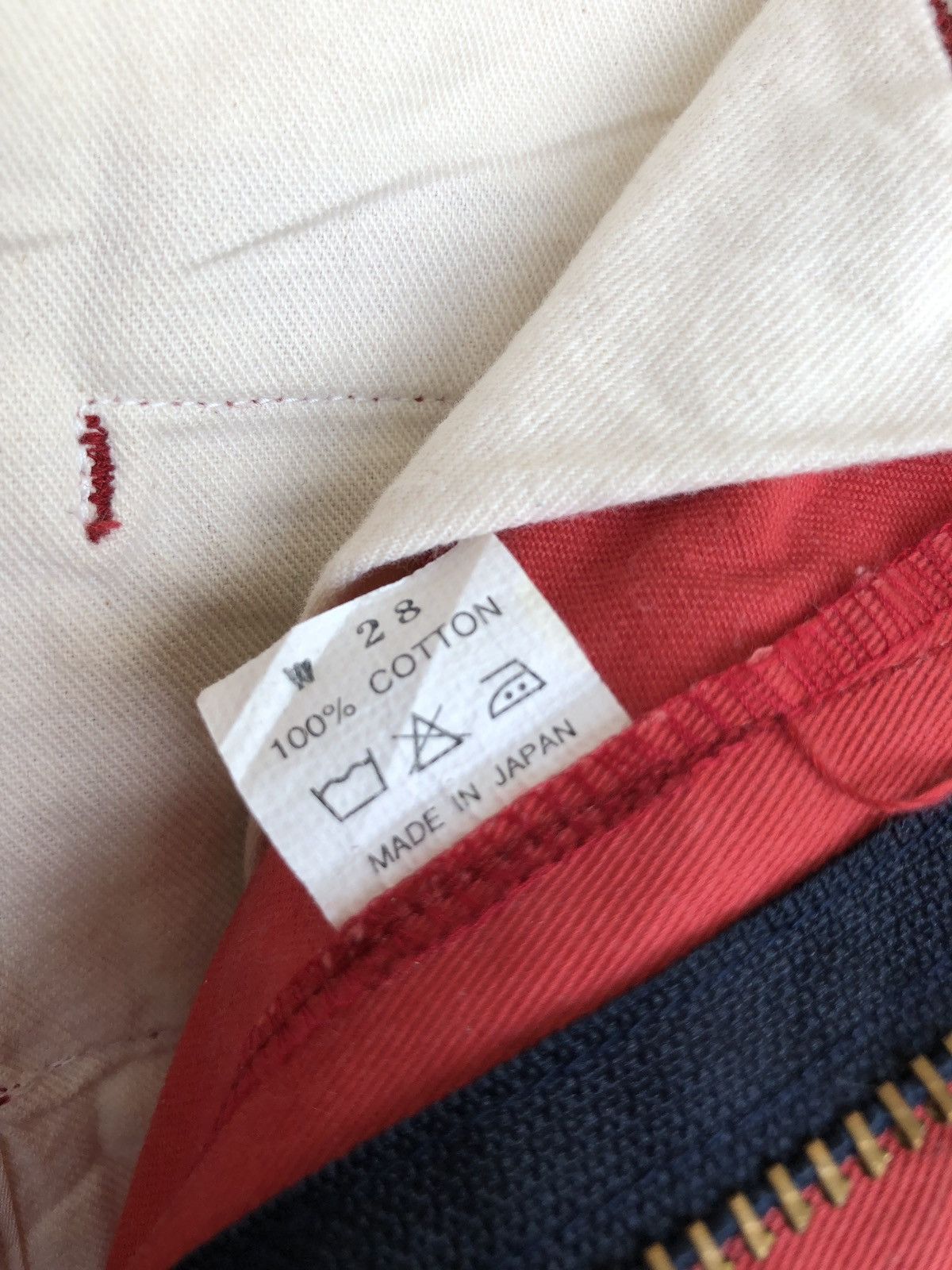 Japanese Brand Khakis Heavy Cotton Worker Trousers Pants Inspired by McCoys Size US 26 / EU 42 - 10 Thumbnail