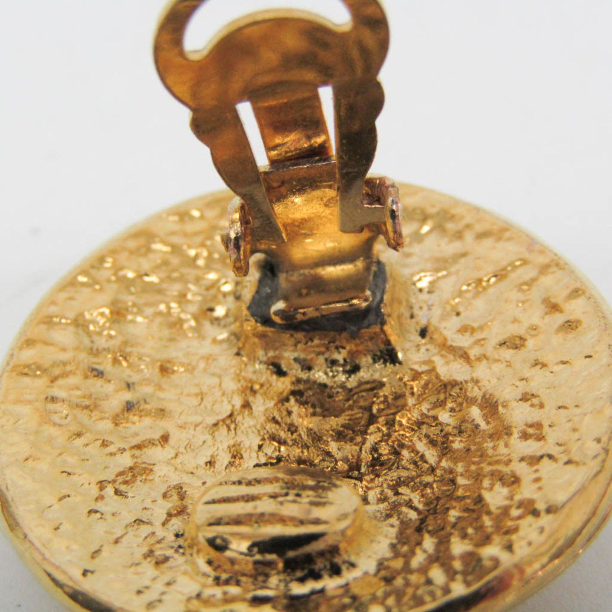 Chanel Chanel COCO Mark Vintage Earrings Gold Plating Clip Earrings Gold Size ONE SIZE - 6 Thumbnail