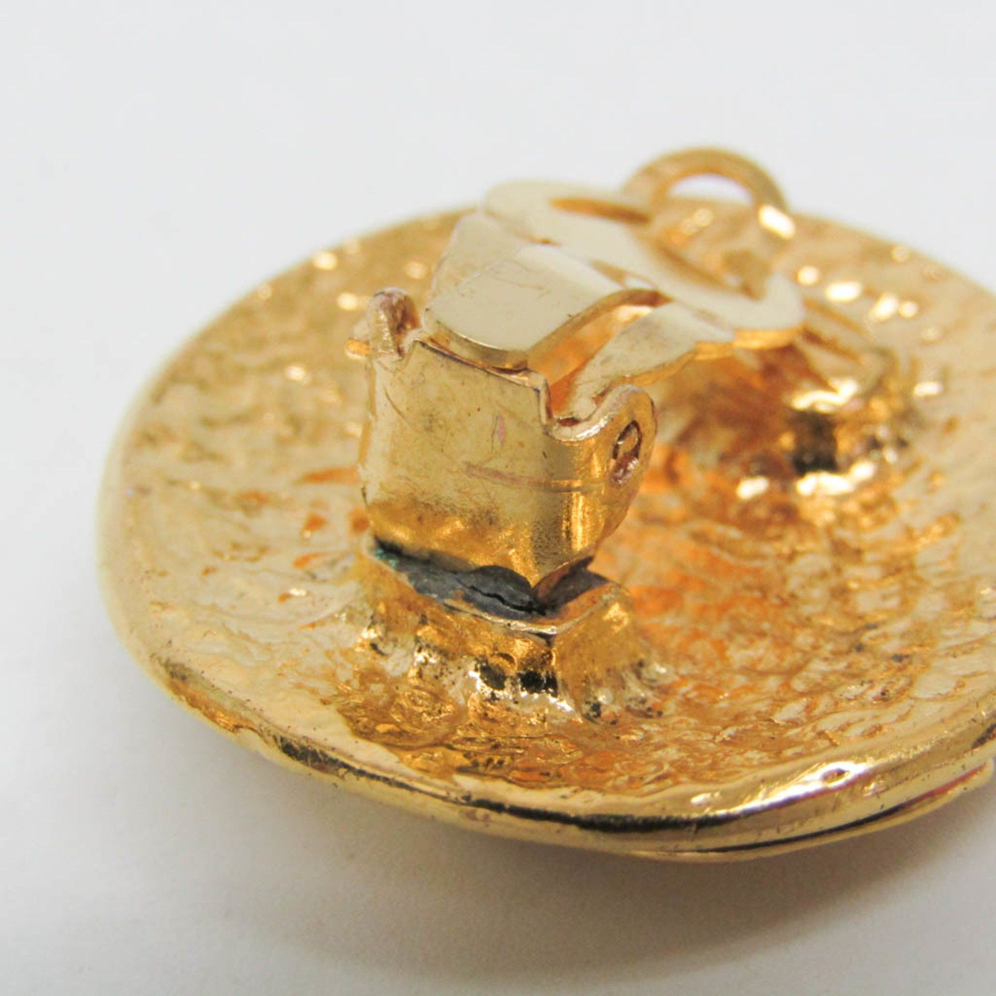 Chanel Chanel COCO Mark Vintage Earrings Gold Plating Clip Earrings Gold Size ONE SIZE - 5 Thumbnail