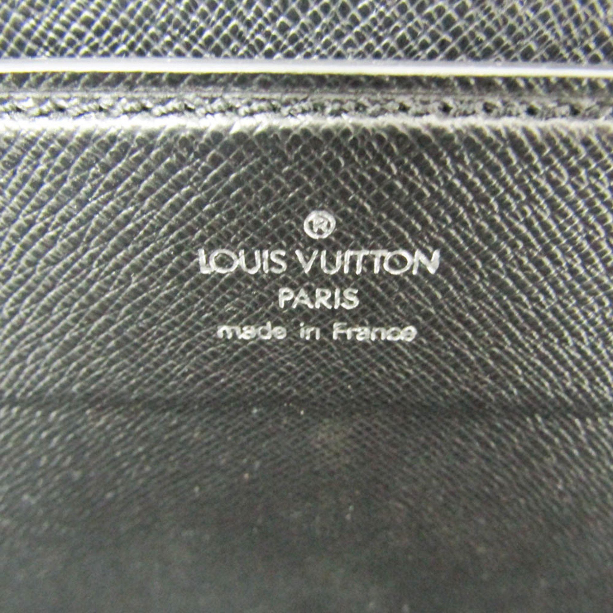 Louis Vuitton Louis Vuitton Taiga Diplomat M30012 Men's Attaché Case Ardoise,Black Size ONE SIZE - 15 Thumbnail