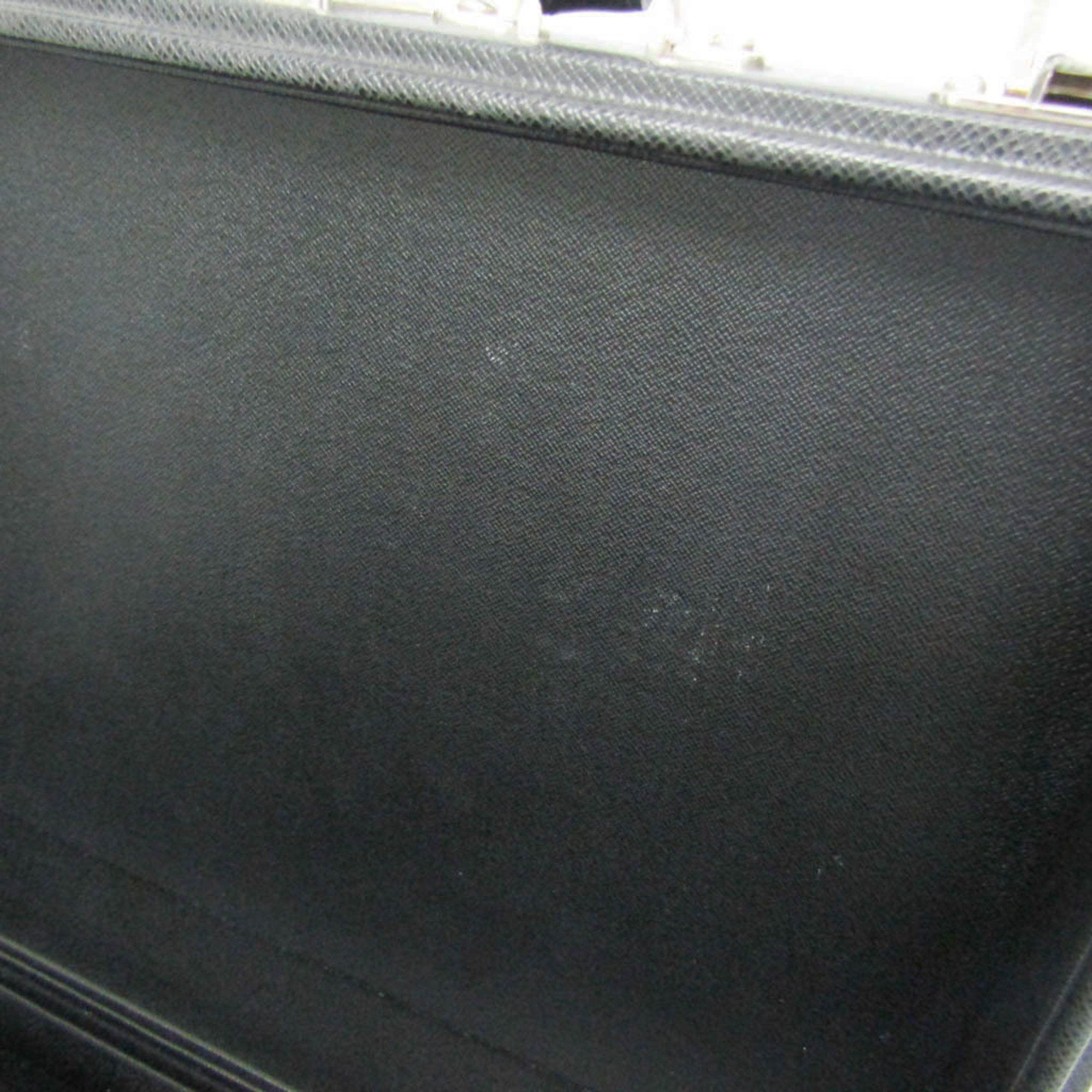 Louis Vuitton Louis Vuitton Taiga Diplomat M30012 Men's Attaché Case Ardoise,Black Size ONE SIZE - 14 Thumbnail