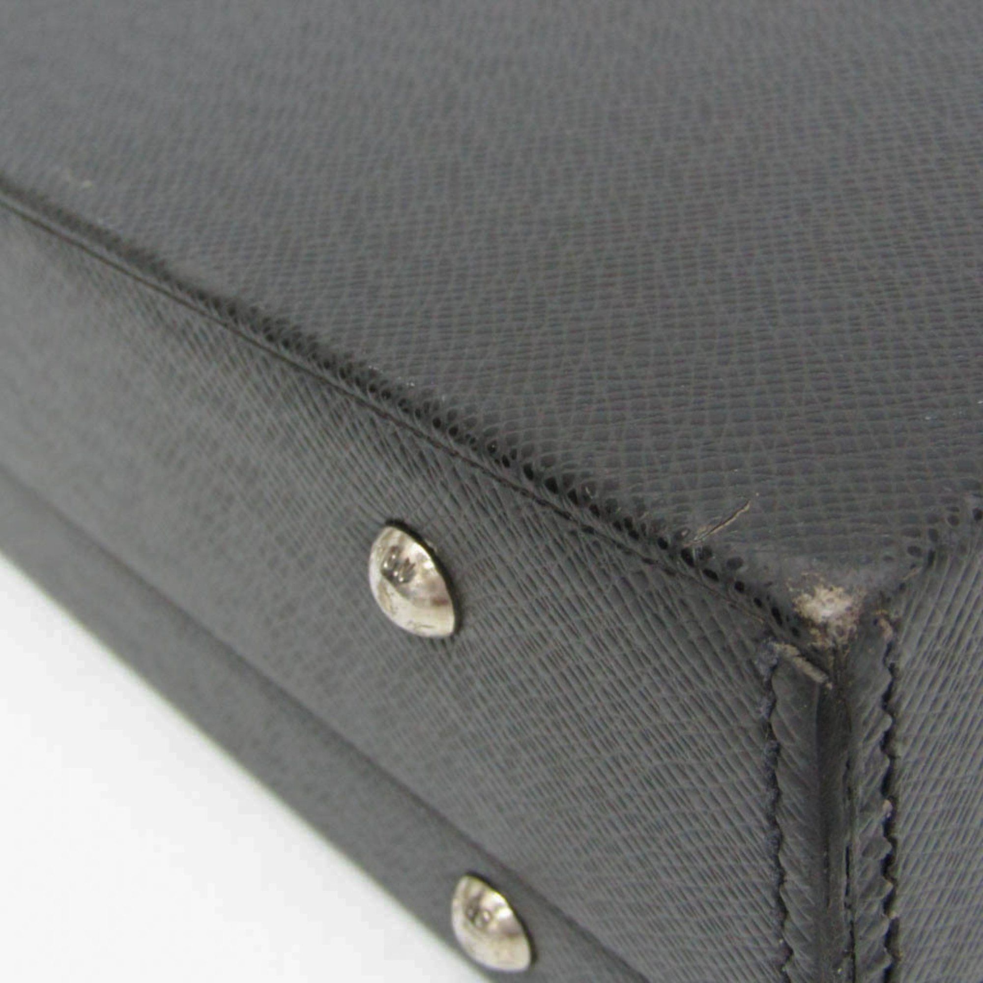 Louis Vuitton Louis Vuitton Taiga Diplomat M30012 Men's Attaché Case Ardoise,Black Size ONE SIZE - 4 Thumbnail