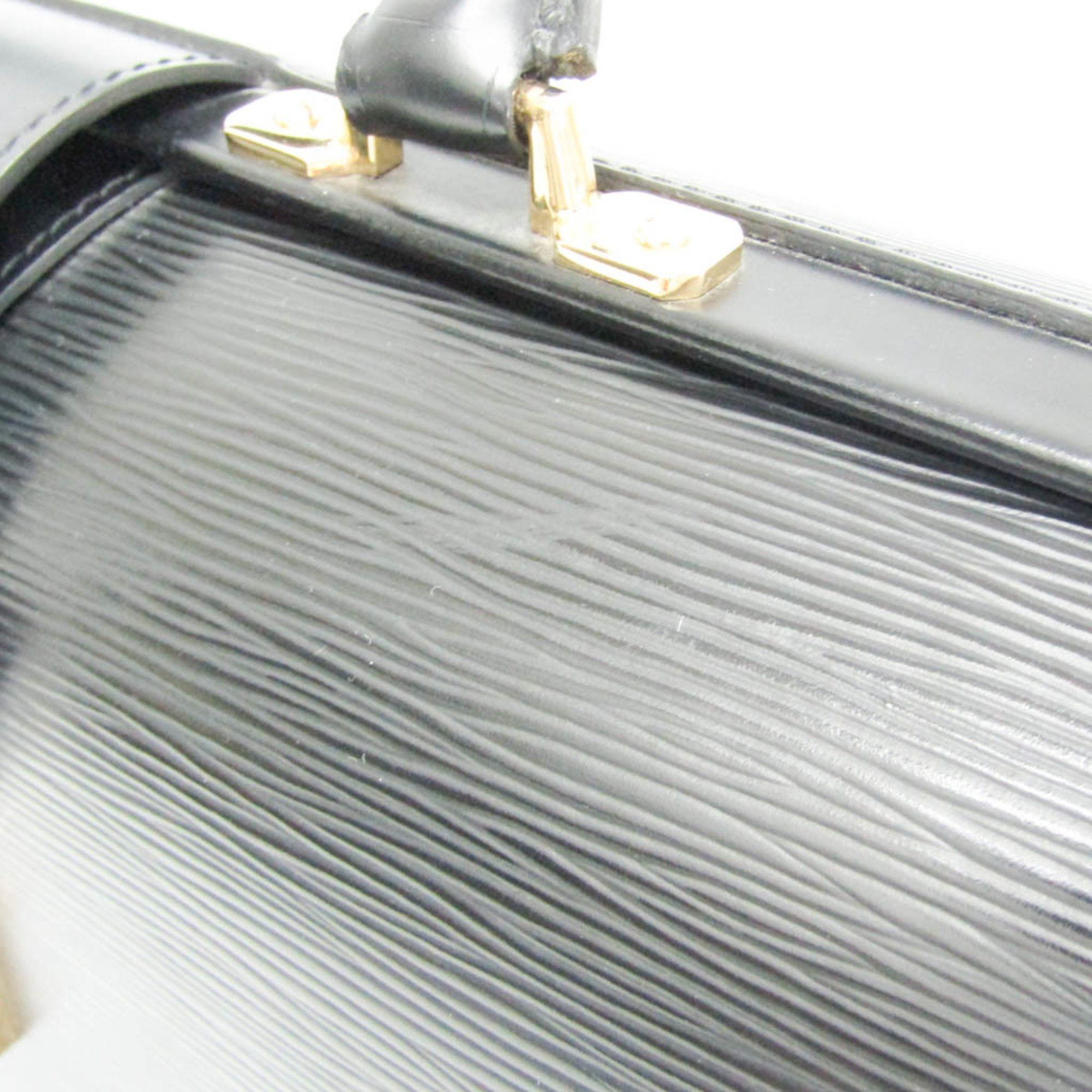 Louis Vuitton Louis Vuitton Epi Serviette Fermoir M54352 Men's Briefcase Black,Noir Size ONE SIZE - 7 Thumbnail