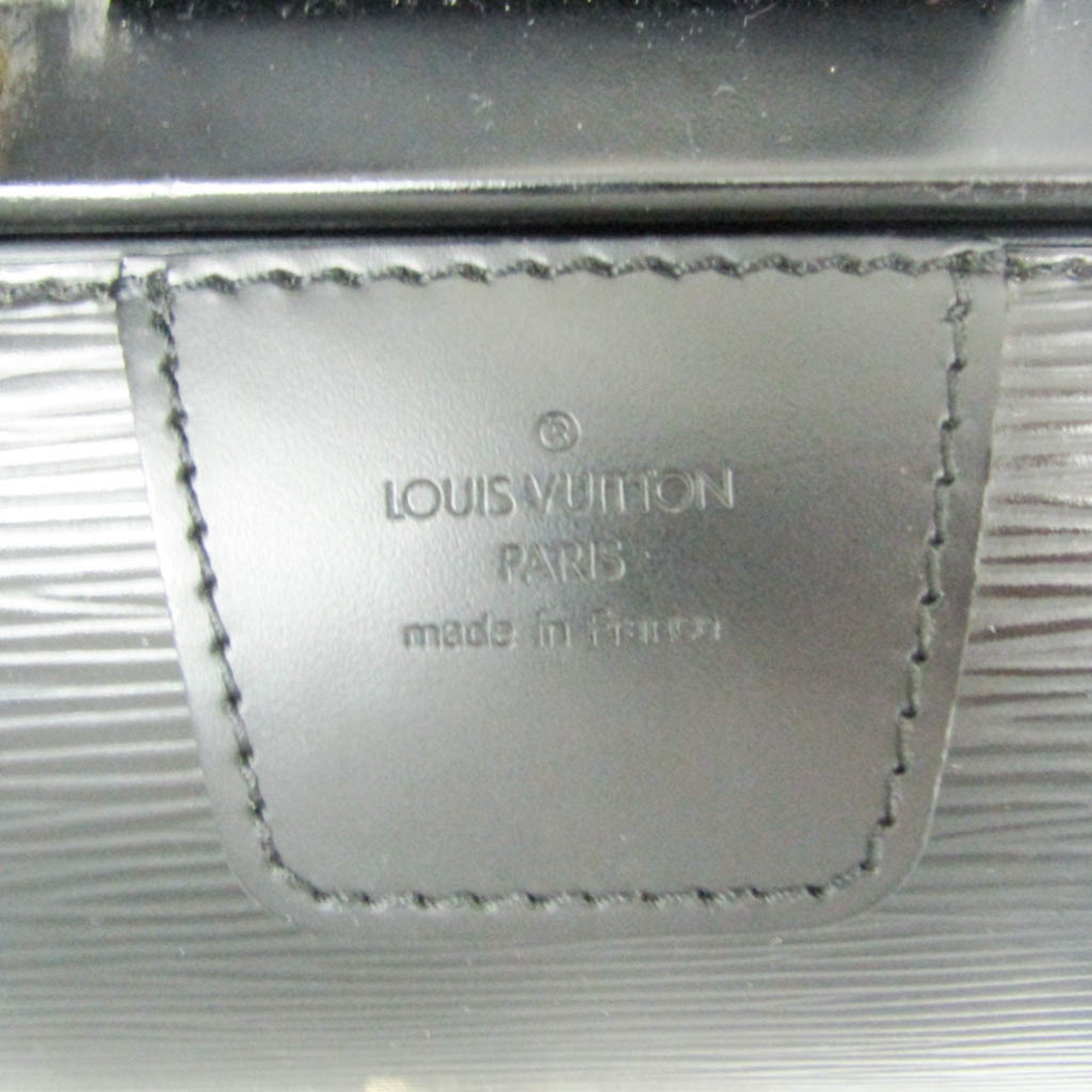 Louis Vuitton Louis Vuitton Epi Serviette Fermoir M54352 Men's Briefcase Black,Noir Size ONE SIZE - 12 Thumbnail