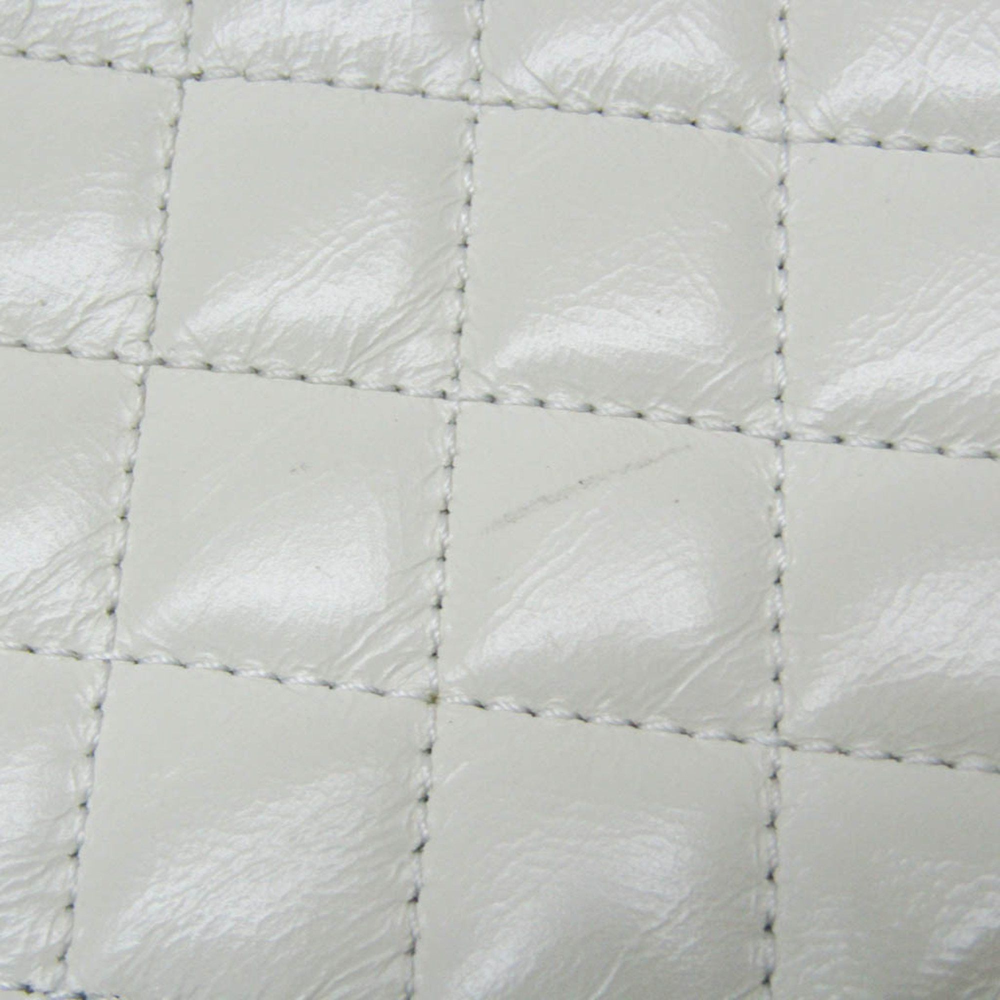 Chanel Chanel Boy Chanel Camera Bag A92656 Women's Leather Shoulder Bag Cream Size ONE SIZE - 6 Thumbnail