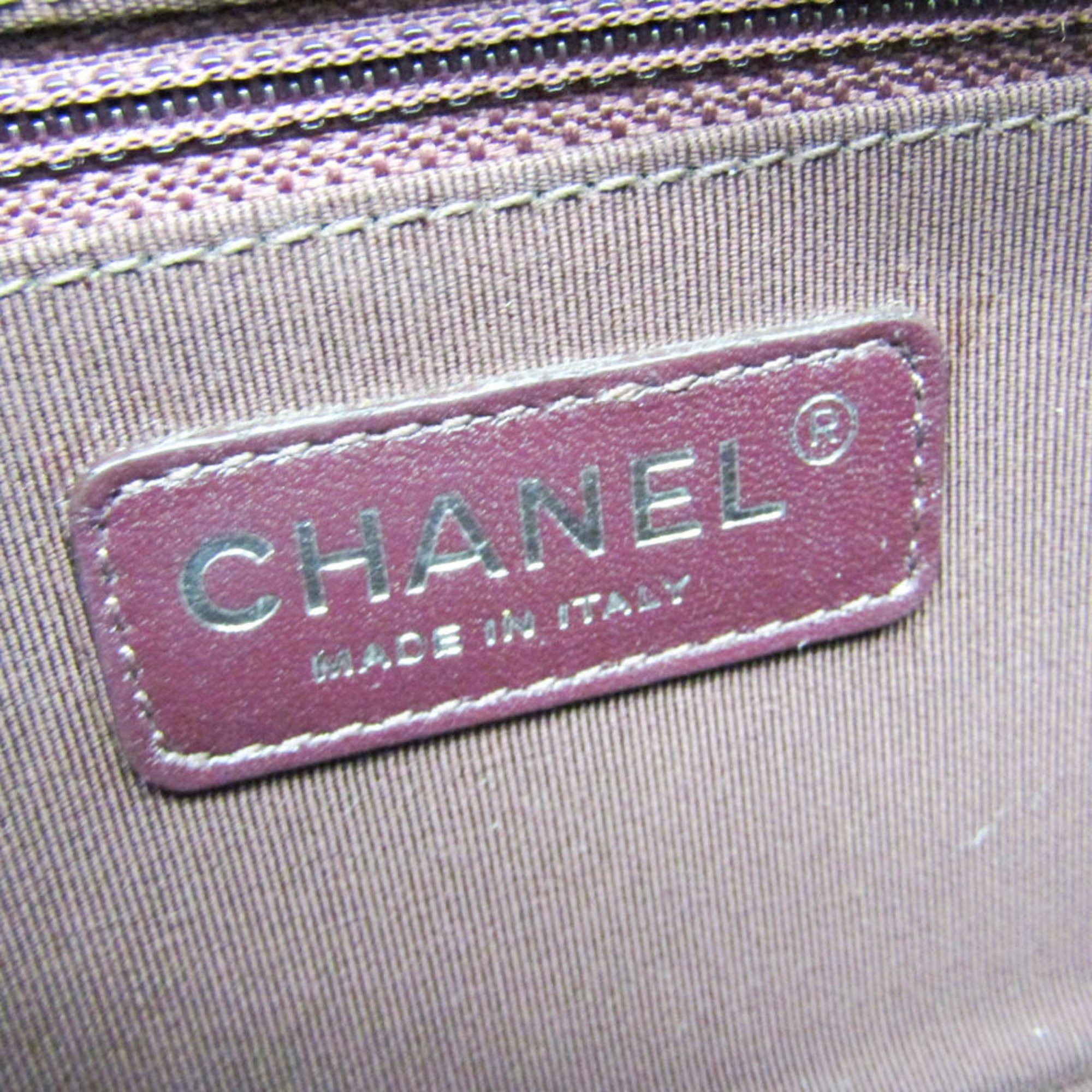 Chanel Chanel Boy Chanel Camera Bag A92656 Women's Leather Shoulder Bag Cream Size ONE SIZE - 13 Thumbnail