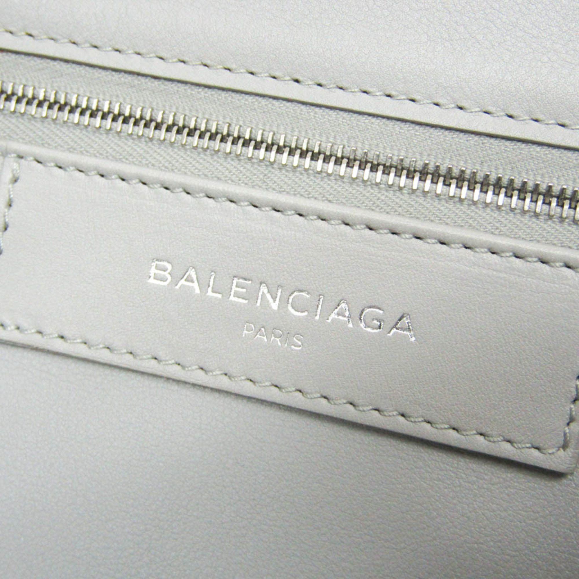 Balenciaga Balenciaga Paper A6 370926 Women's Leather,Leather Handbag,Shoulder Bag Gray Size ONE SIZE - 14 Thumbnail