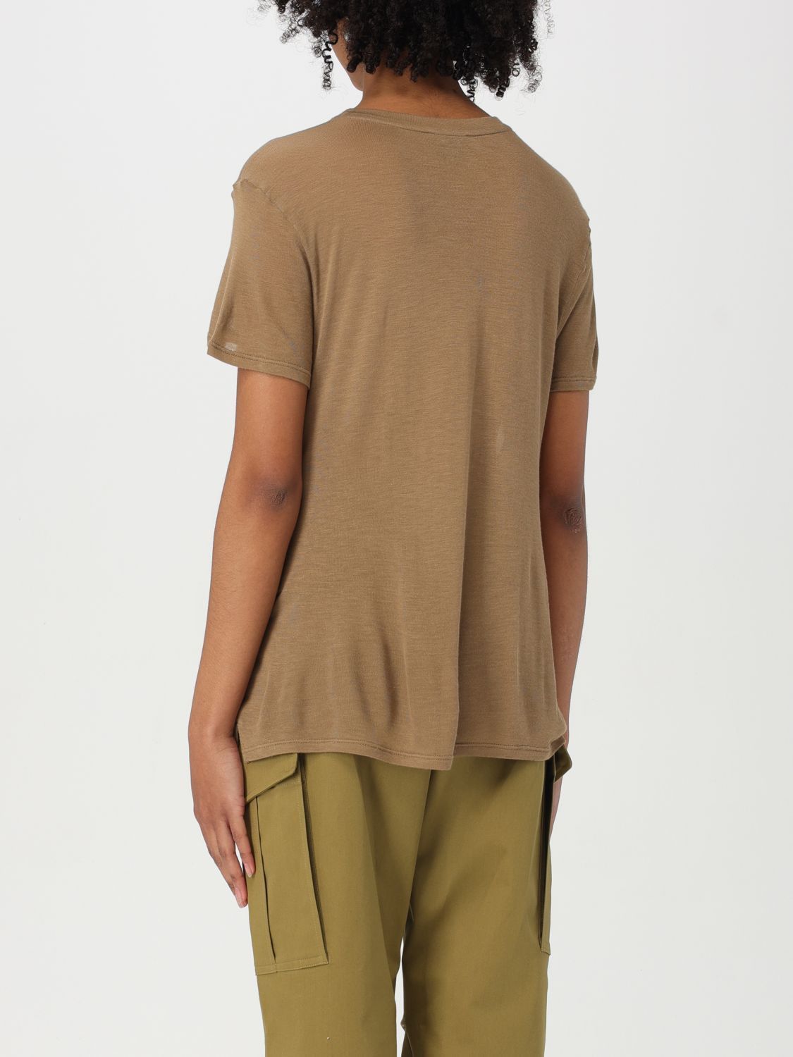 Tom Ford Tom Ford T-Shirt Woman Brown Size S / US 4 / IT 40 - 3 Thumbnail