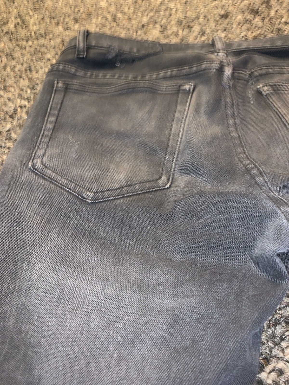 A.P.C. Apc Distressed Denim Grey Size US 28 / EU 44 - 9 Thumbnail