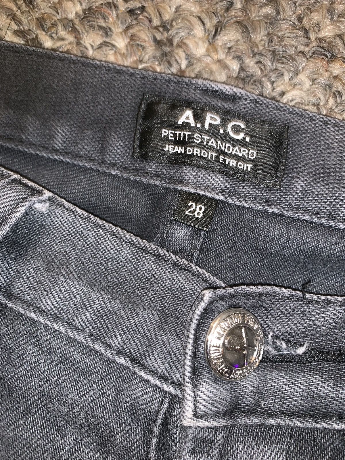 A.P.C. Apc Distressed Denim Grey Size US 28 / EU 44 - 6 Thumbnail