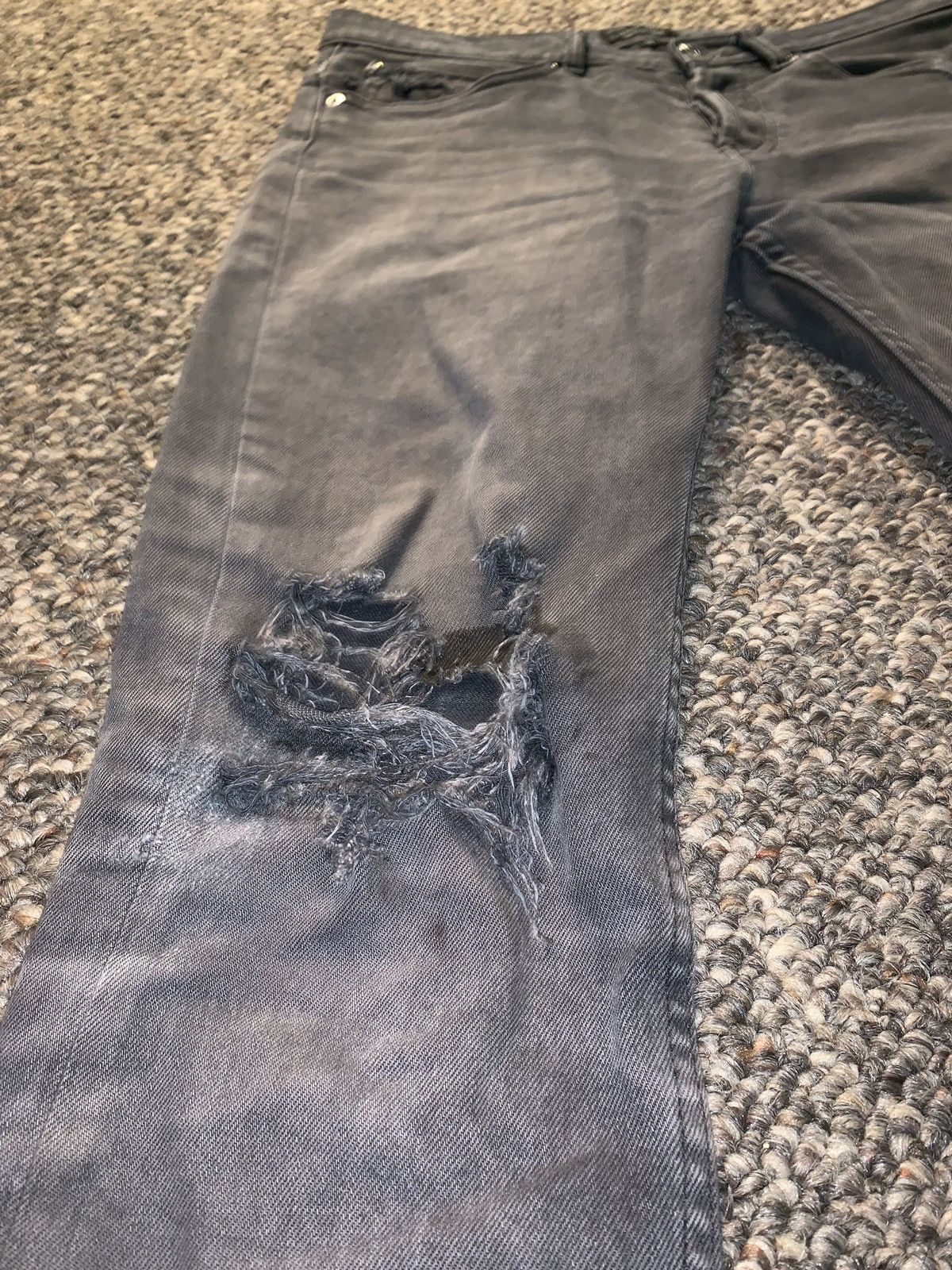A.P.C. Apc Distressed Denim Grey Size US 28 / EU 44 - 3 Thumbnail