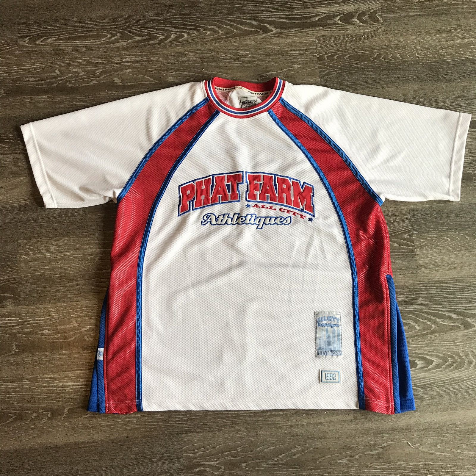Vintage Phat Farm All City Athletiques Jersey