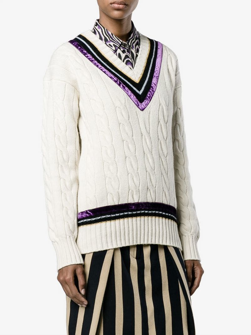 Dries Van Noten MADE IN BELGIUM - Dries Van Noten - 'Minthe' Jumper Size US S / EU 44-46 / 1 - 9 Thumbnail