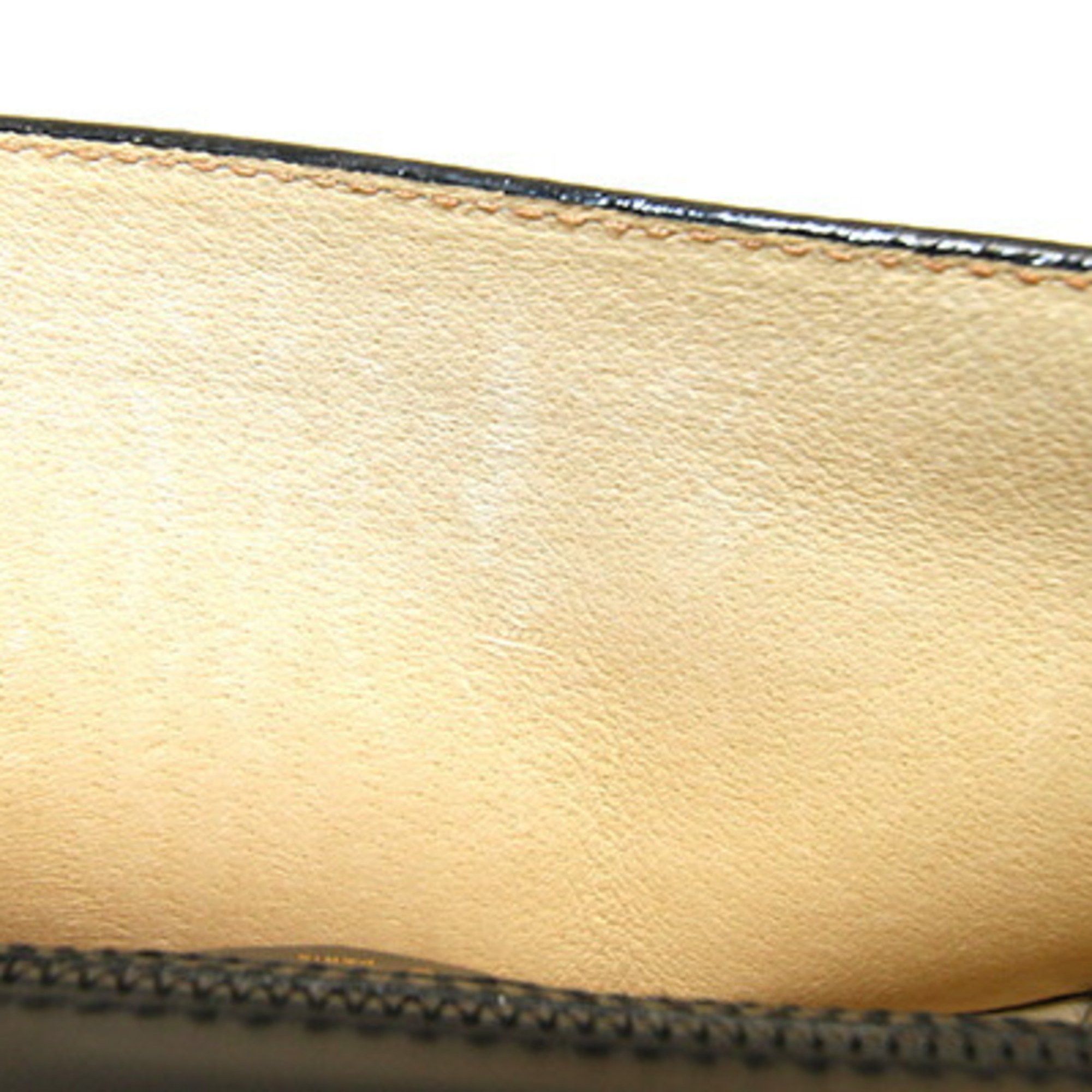 Celine CELINE Clutch Bag Black Leather Second Men's Size ONE SIZE - 9 Thumbnail