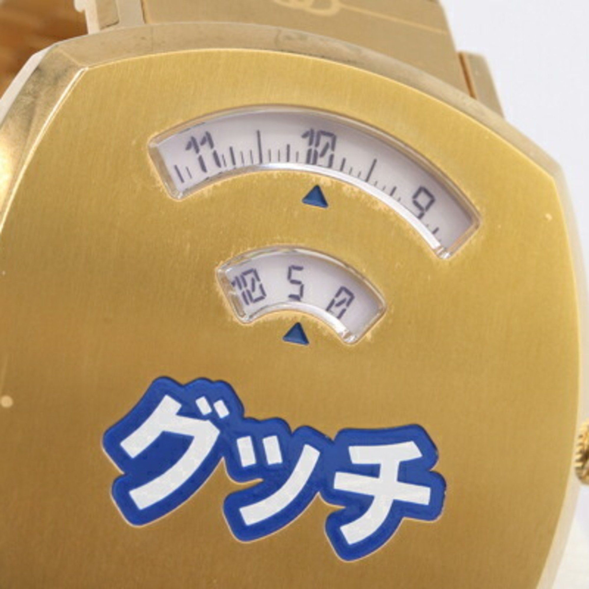 Gucci Gucci Men's Watch Limited Edition Grip YA157428 157.3 Gold Quartz Wristwatch GUCCI Size ONE SIZE - 5 Thumbnail