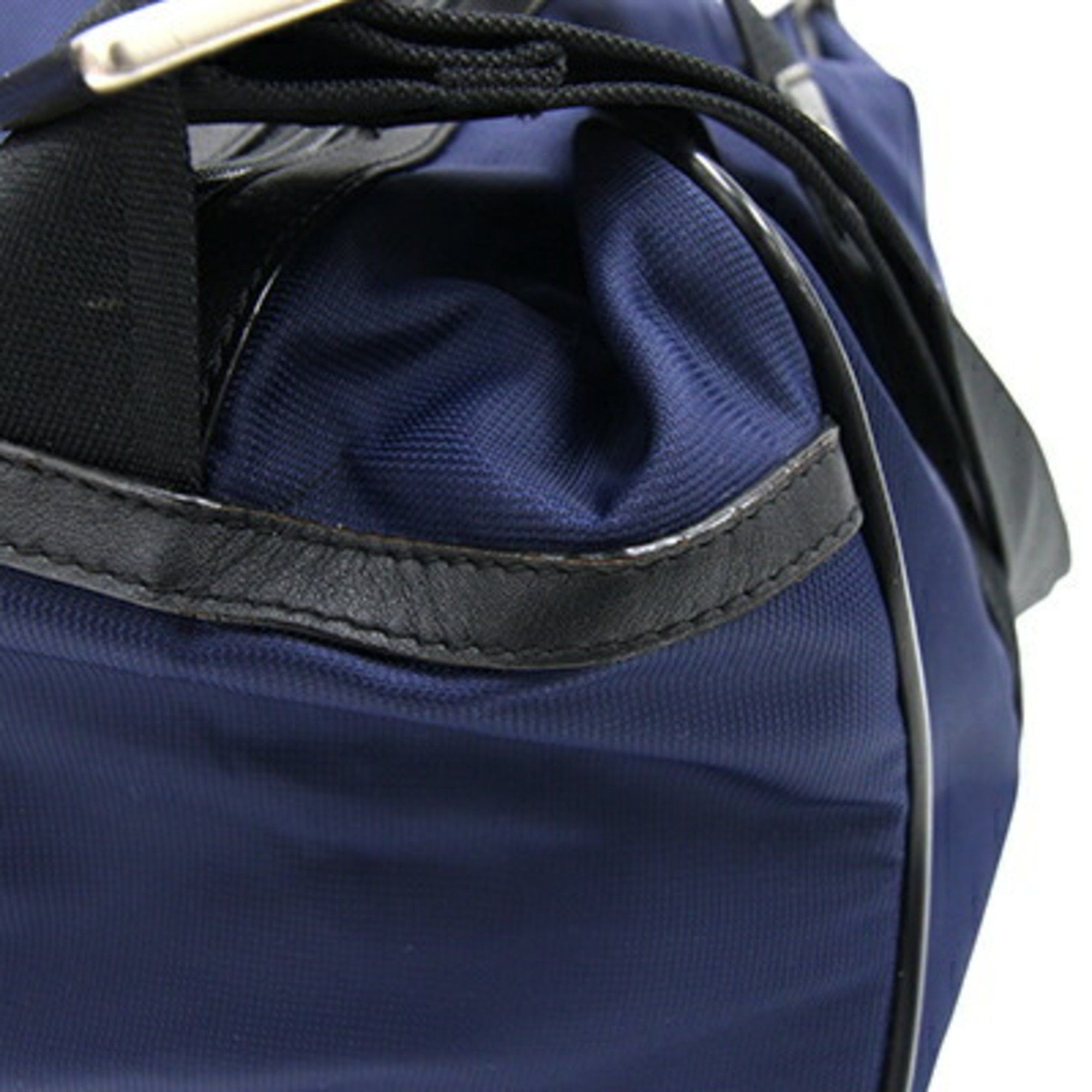 Coach Coach Boston Bag F70504 Navy Black Nylon Leather Travel Gym Men's COACH Size ONE SIZE - 6 Thumbnail