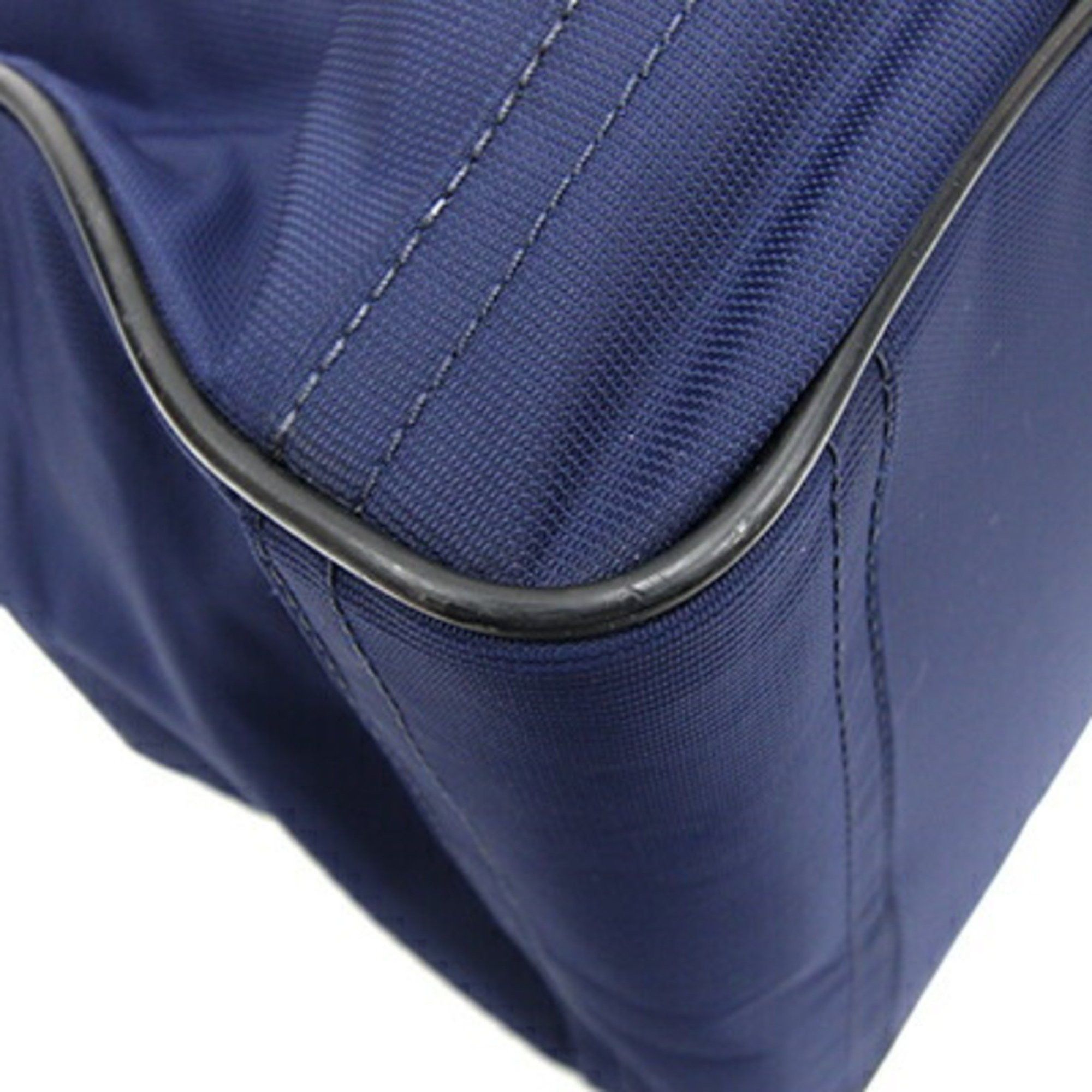 Coach Coach Boston Bag F70504 Navy Black Nylon Leather Travel Gym Men's COACH Size ONE SIZE - 4 Thumbnail