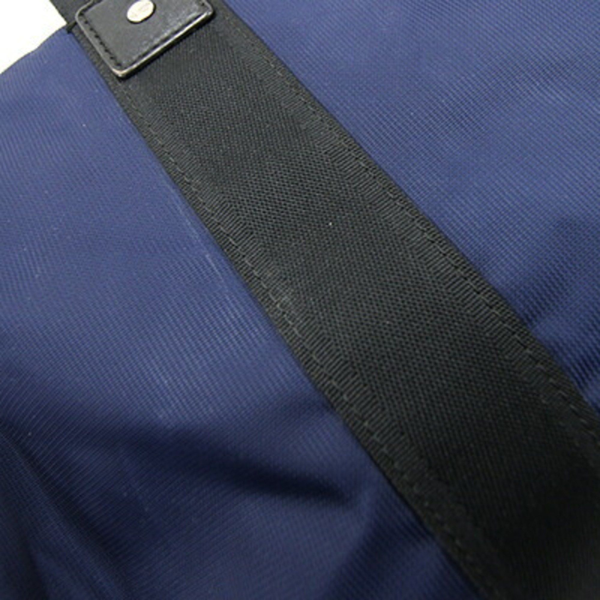 Coach Coach Boston Bag F70504 Navy Black Nylon Leather Travel Gym Men's COACH Size ONE SIZE - 5 Thumbnail