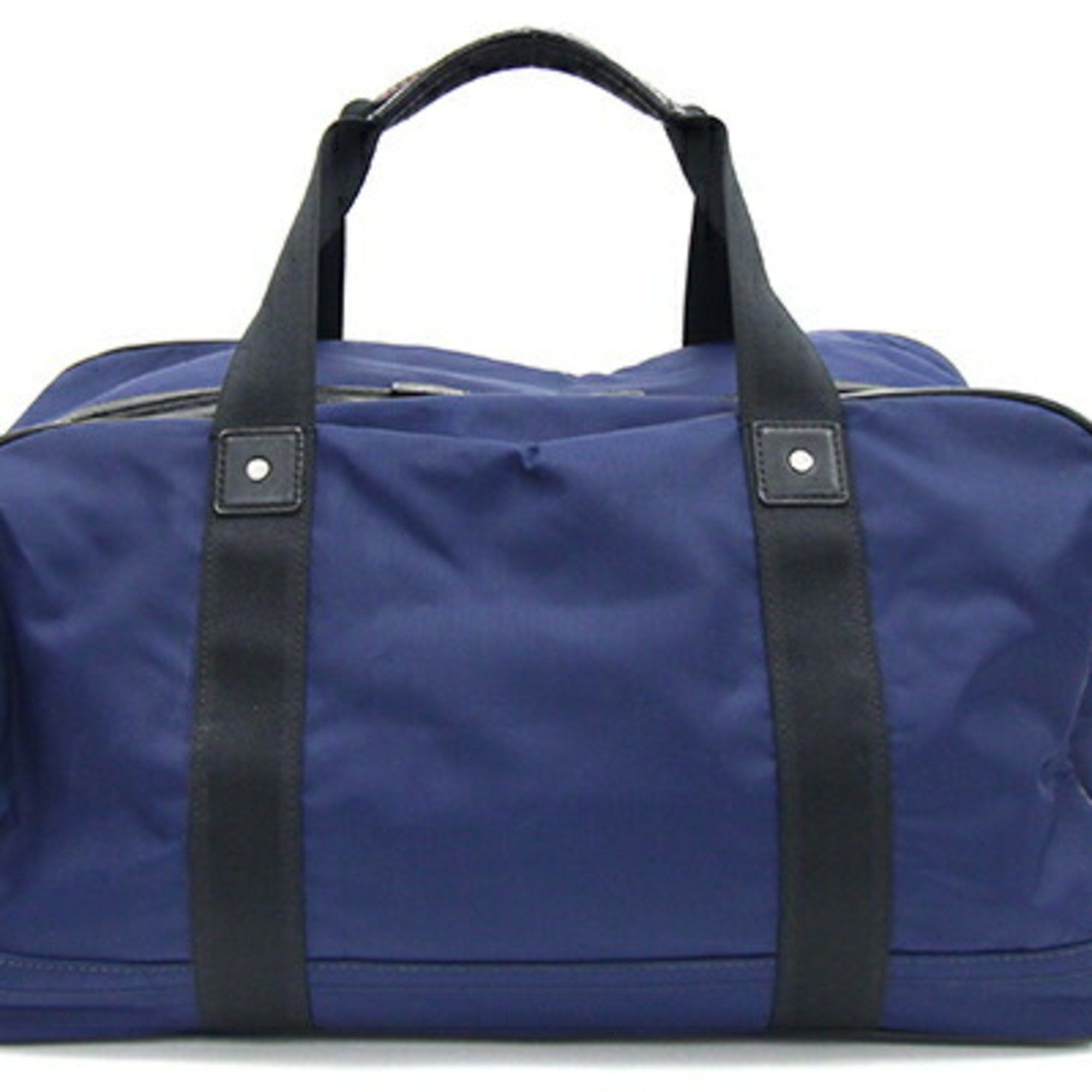 Coach Coach Boston Bag F70504 Navy Black Nylon Leather Travel Gym Men's COACH Size ONE SIZE - 2 Thumbnail