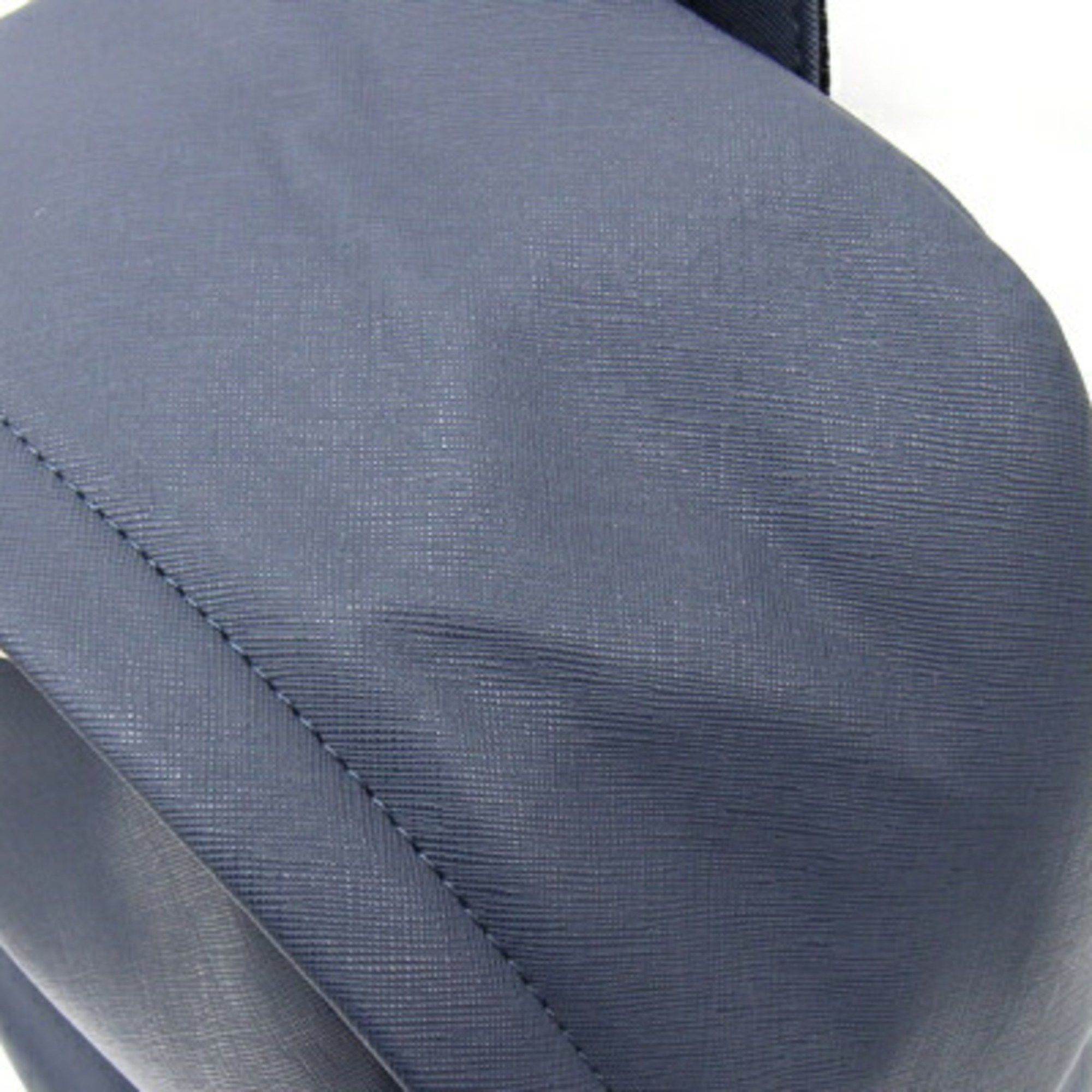 Takeo Kikuchi TAKEO KIKUCHI Backpack Navy Leather Rucksack Daypack Men's Size ONE SIZE - 5 Thumbnail