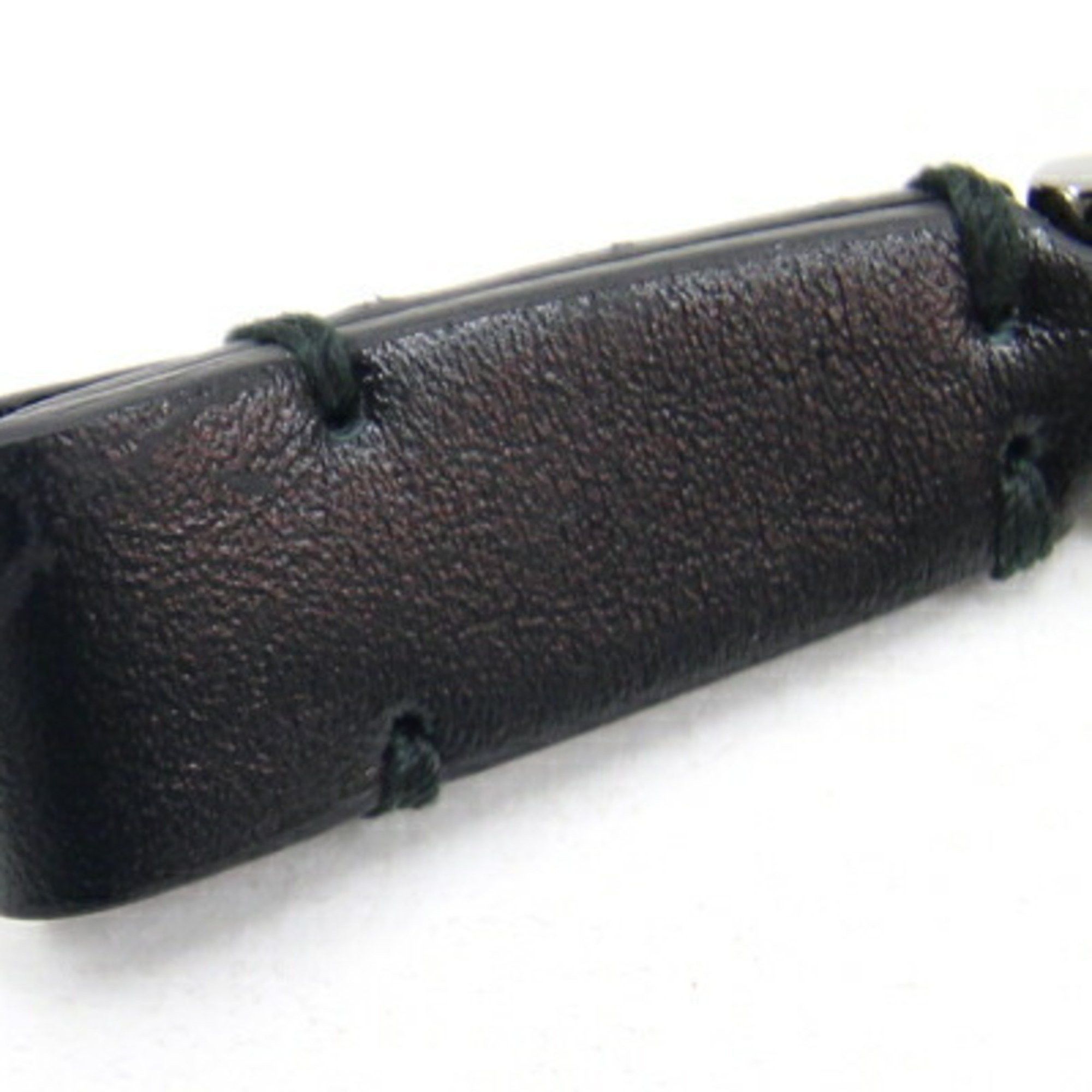 Bvlgari BVLGARI Coin Case 282777 Bright Yellow Black Leather Purse Key Holder Men's Size ONE SIZE - 5 Thumbnail