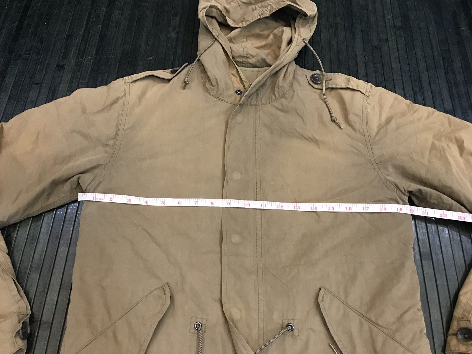 Journal Standard Journal Standard Washed Out Green Army Parka Size US M / EU 48-50 / 2 - 7 Thumbnail