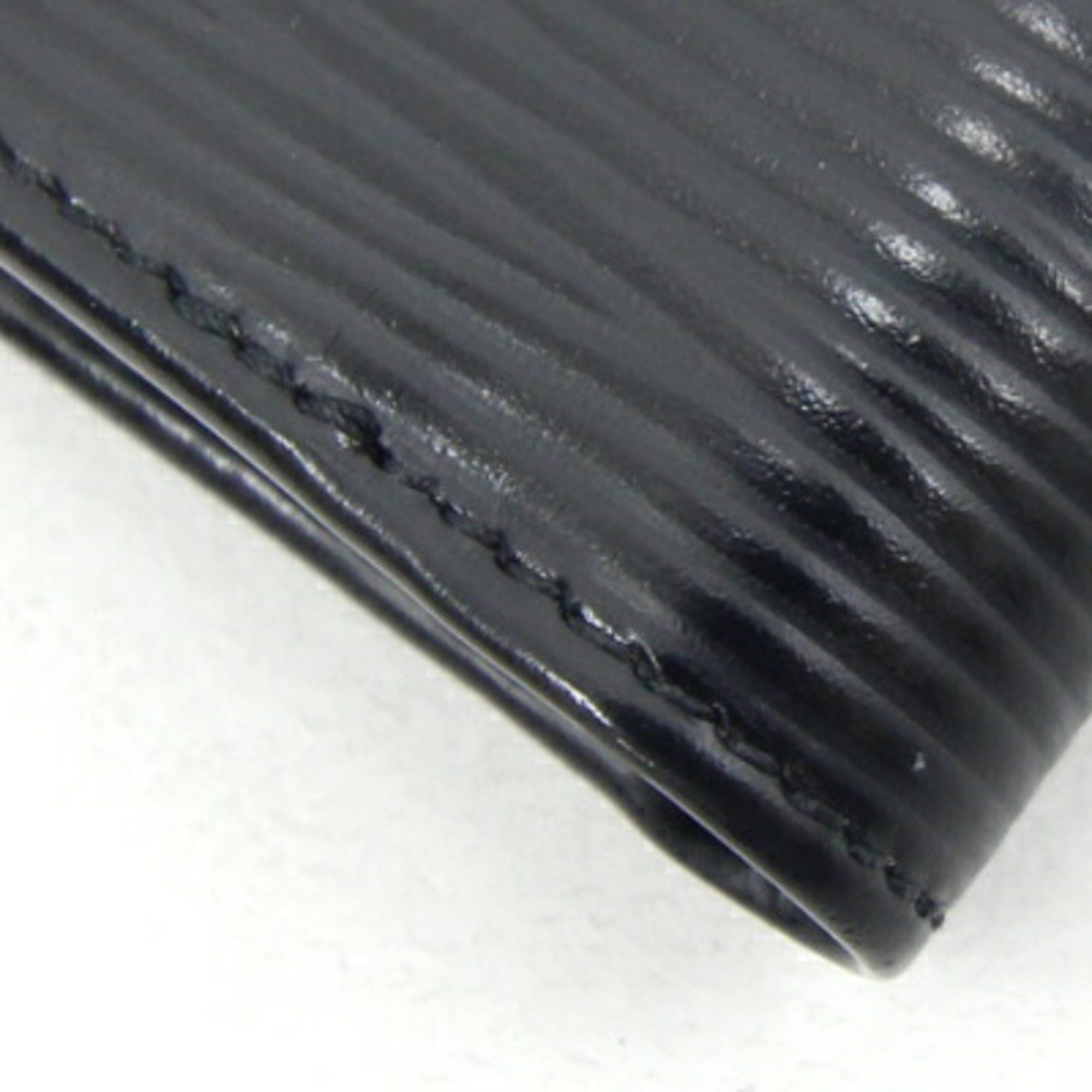 Louis Vuitton Louis Vuitton Bi-fold Wallet Epi Portefeuille Marco M63652 Noir Compact Black Men's LOUIS VUITTON Size ONE SIZE - 6 Thumbnail