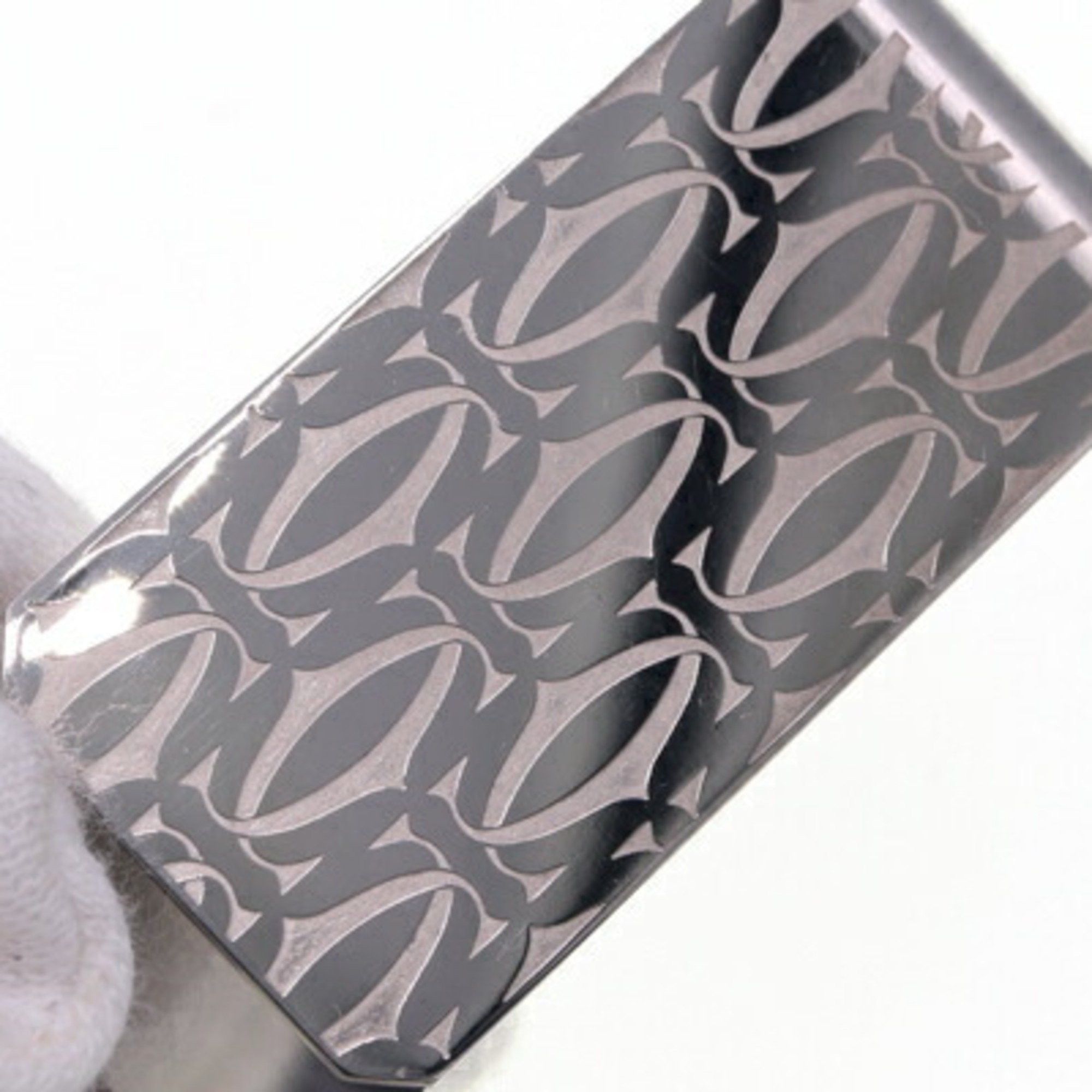 Cartier Cartier Money Clip C de Decor Bill T1220237 Silver Metal Wallet Men's Size ONE SIZE - 4 Thumbnail