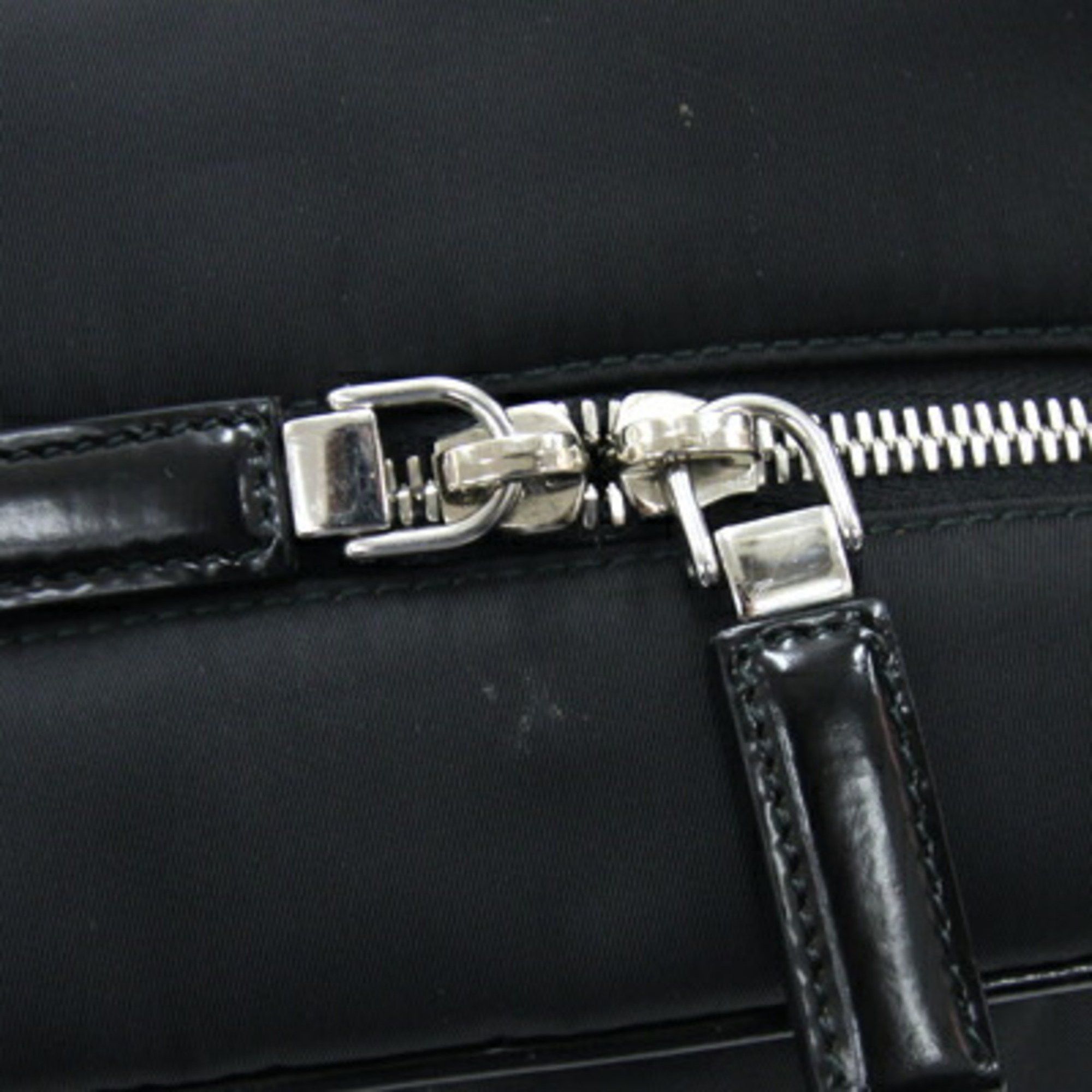 Prada Prada Backpack 2VZ084 Black Nylon Patent Leather Men's PRADA Size ONE SIZE - 7 Thumbnail