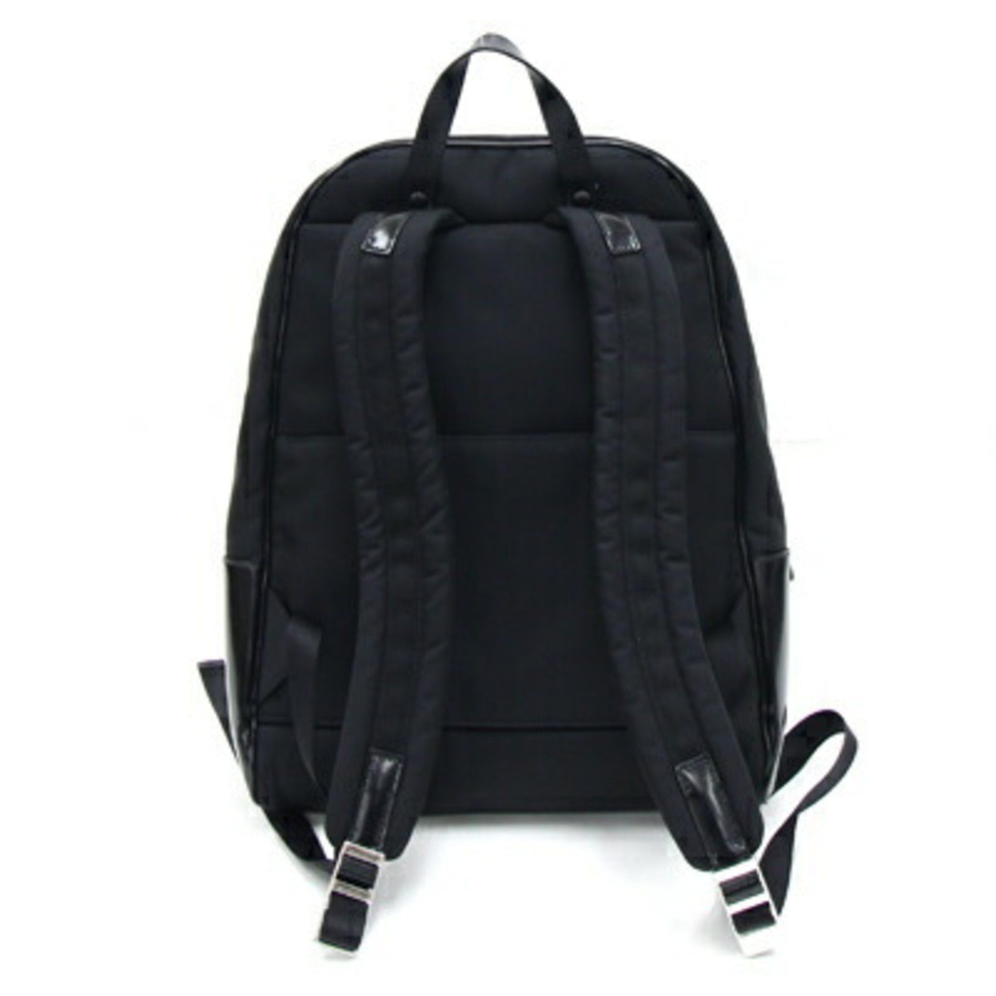 Prada Prada Backpack 2VZ084 Black Nylon Patent Leather Men's PRADA Size ONE SIZE - 2 Thumbnail