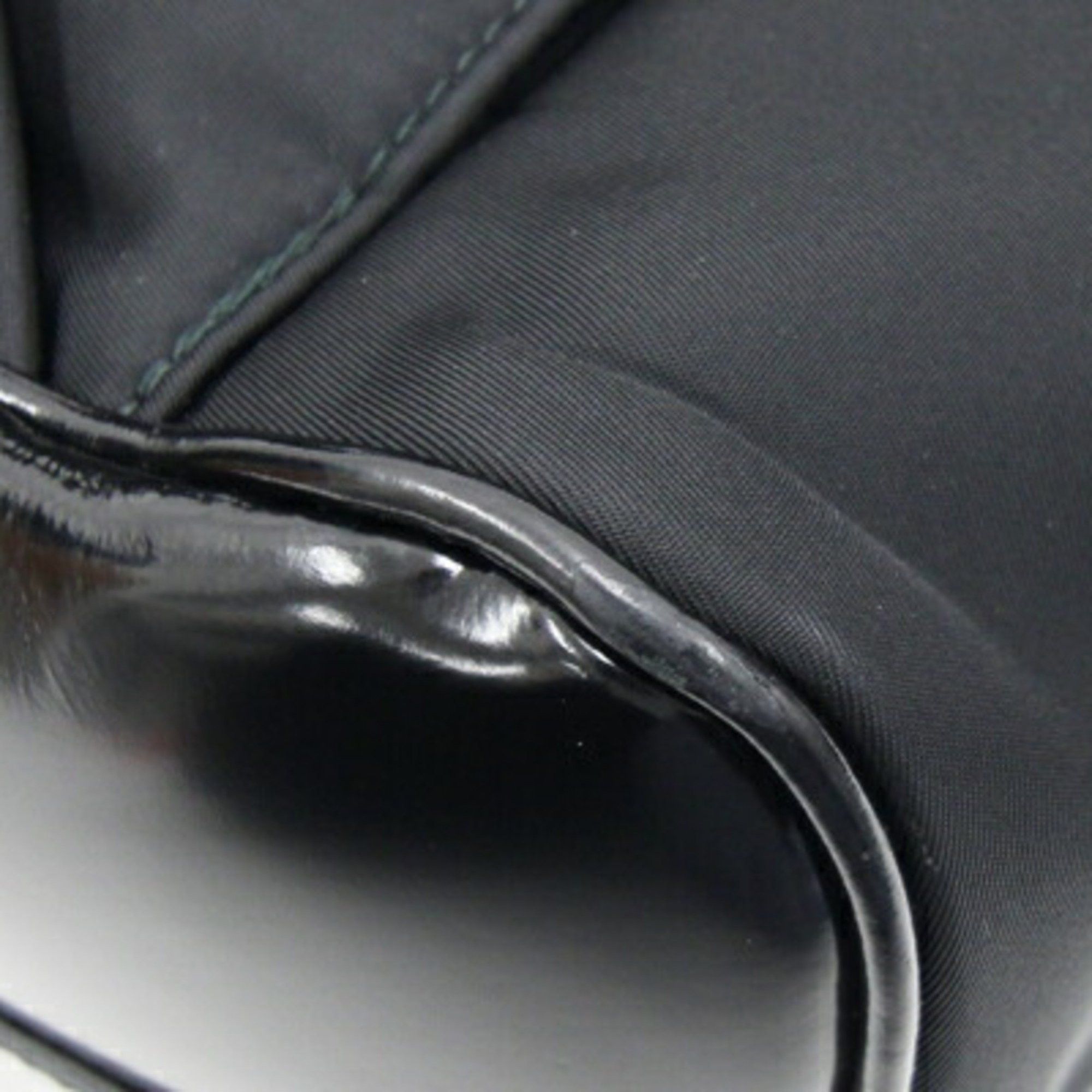 Prada Prada Backpack 2VZ084 Black Nylon Patent Leather Men's PRADA Size ONE SIZE - 4 Thumbnail