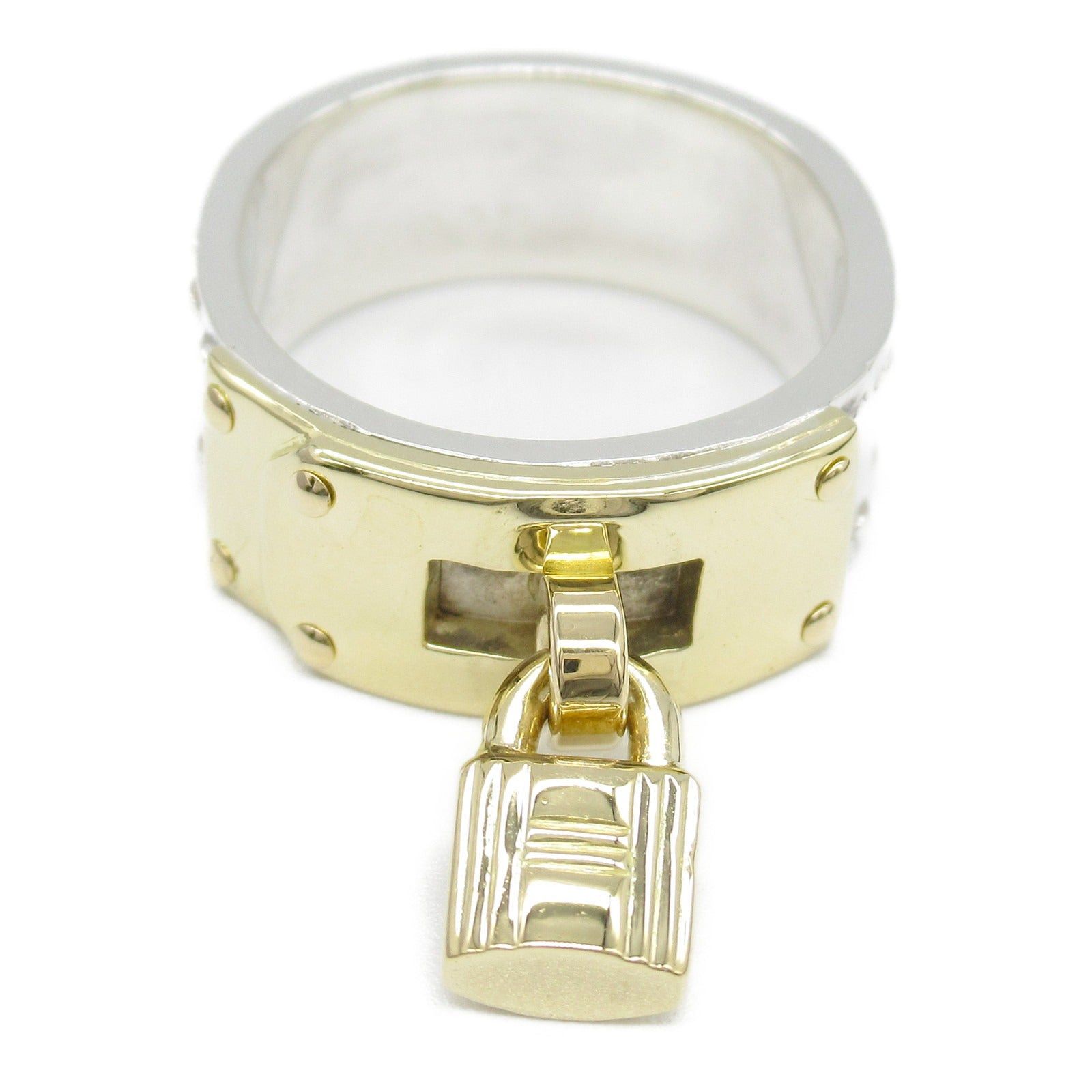 Hermes Hermes Kelly Ring 925 Silver K18 (Yellow Gold) Gold Size ONE SIZE - 2 Thumbnail