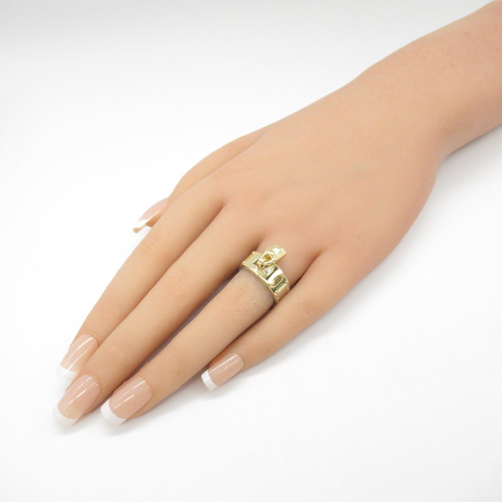 Hermes Hermes Kelly Ring 925 Silver K18 (Yellow Gold) Gold Size ONE SIZE - 7 Thumbnail