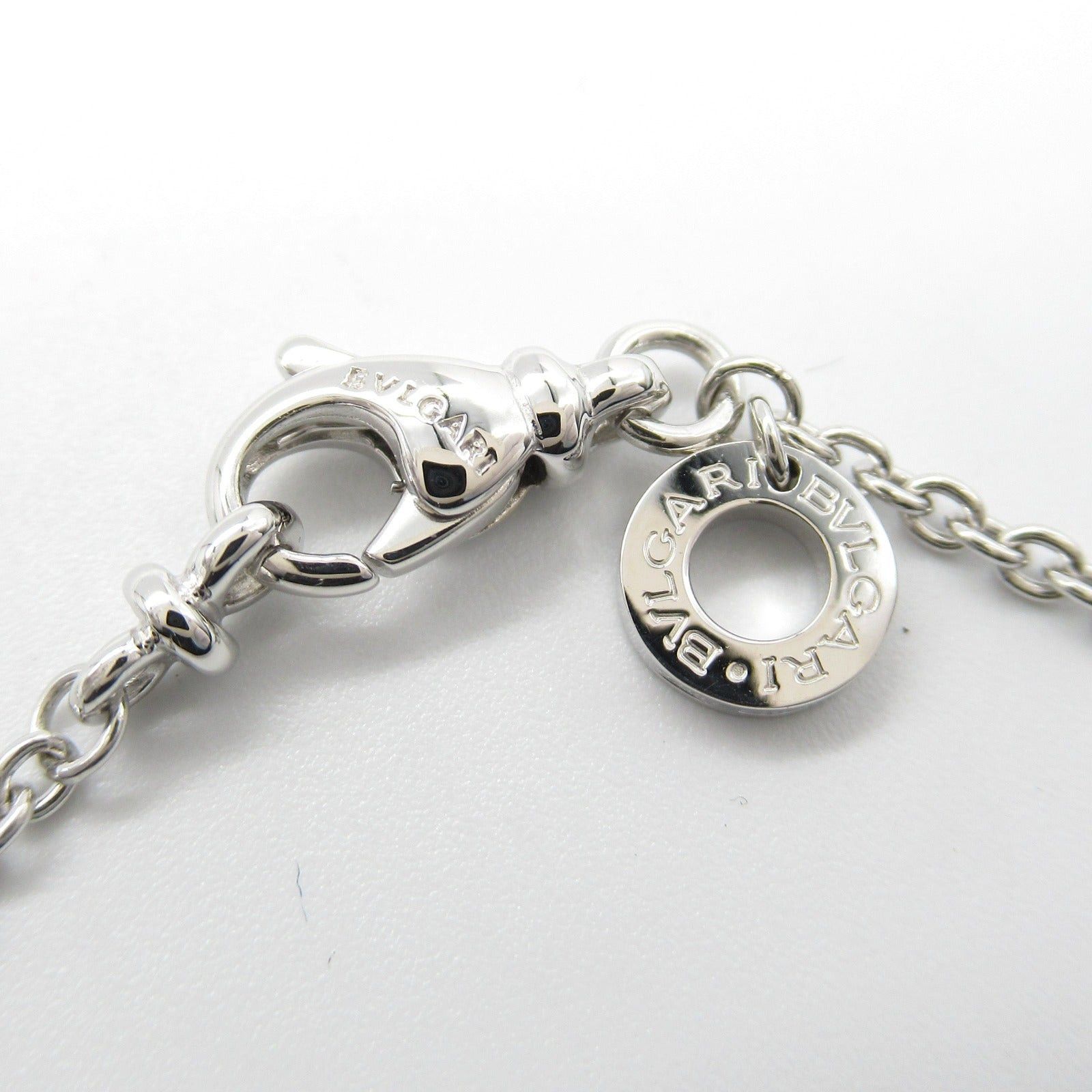 Bvlgari Bvlgari Tondo Windmill Necklace K18Wg (White Gold) Diamond Clear Size ONE SIZE - 4 Thumbnail