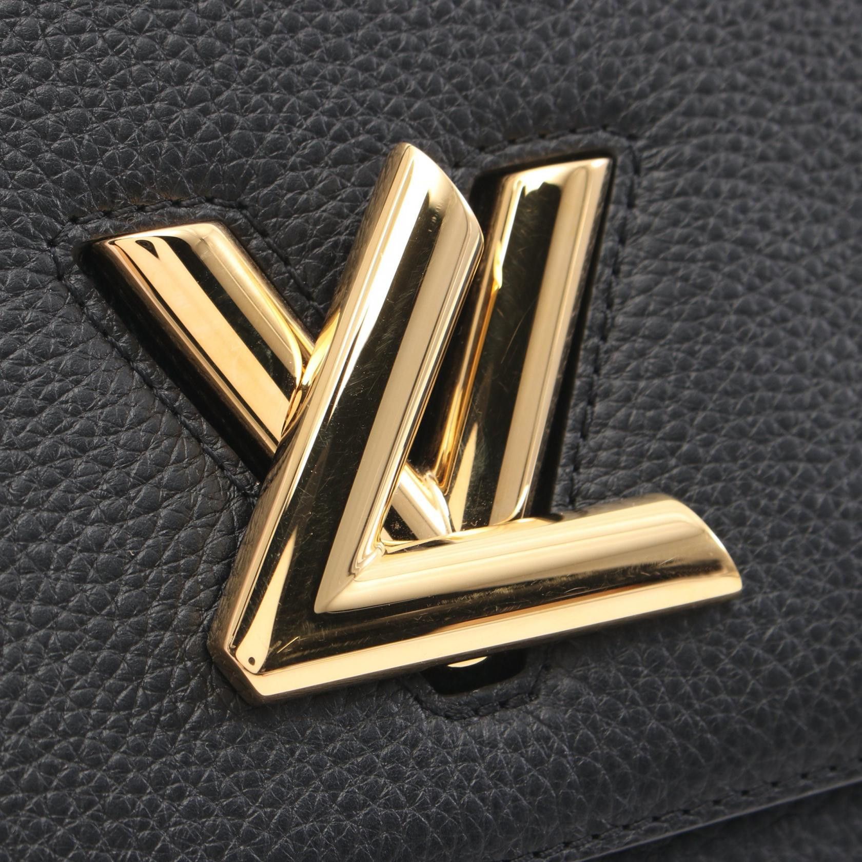 Louis Vuitton Louis Vuitton Twist One Handle Pm Noir Handbag Leather Black Size ONE SIZE - 5 Thumbnail