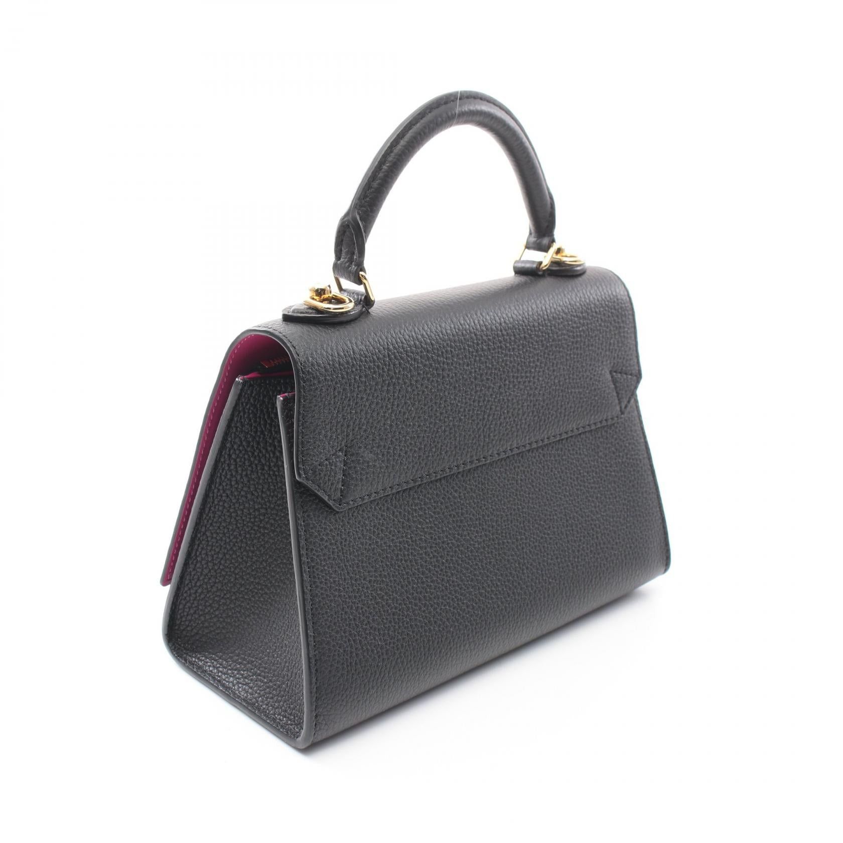 Louis Vuitton Louis Vuitton Twist One Handle Pm Noir Handbag Leather Black Size ONE SIZE - 2 Thumbnail