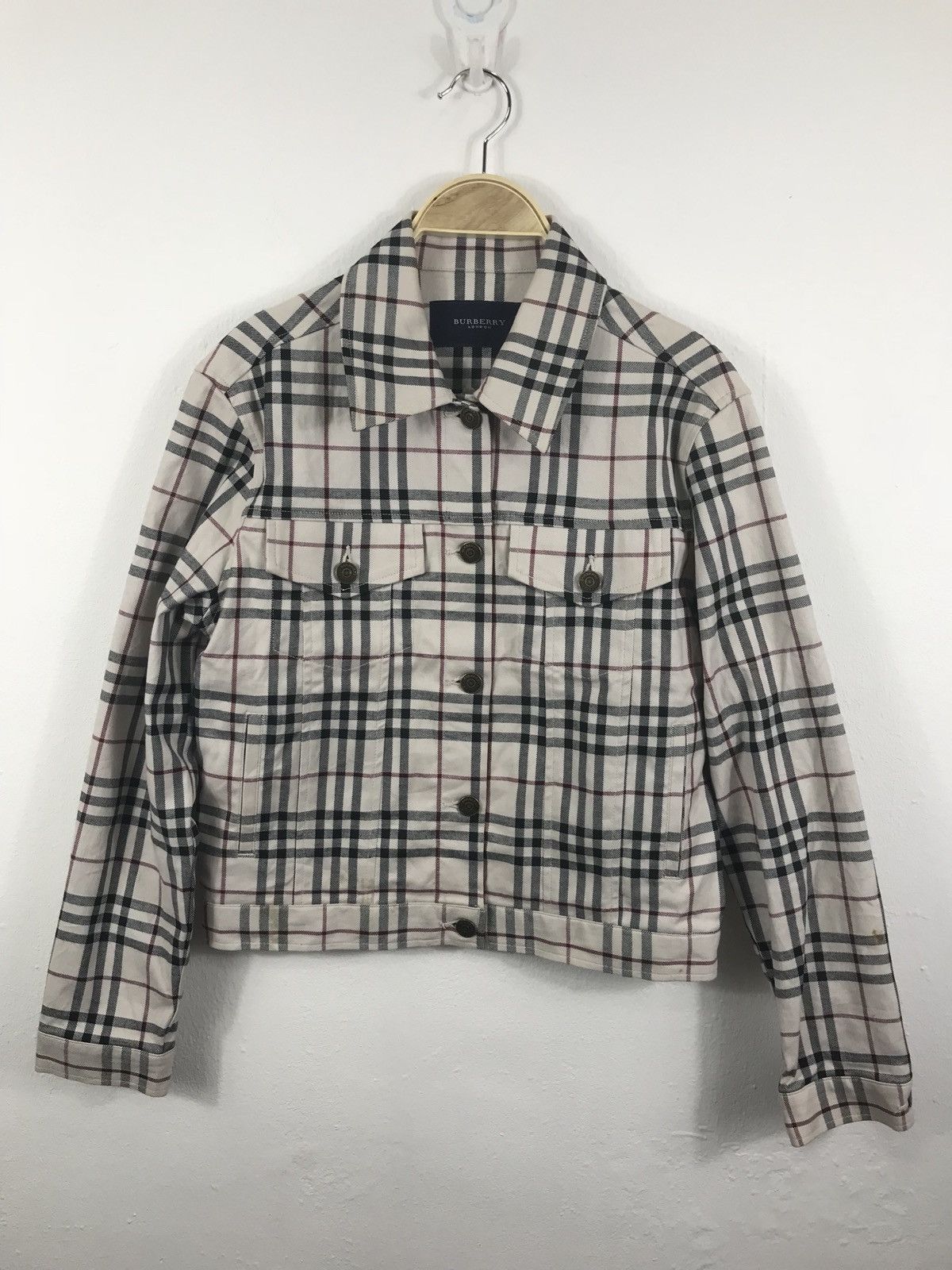 Burberry × Vintage Burberrys London Nova Checked Jacket Size US S / EU 44-46 / 1 - 1 Thumbnail