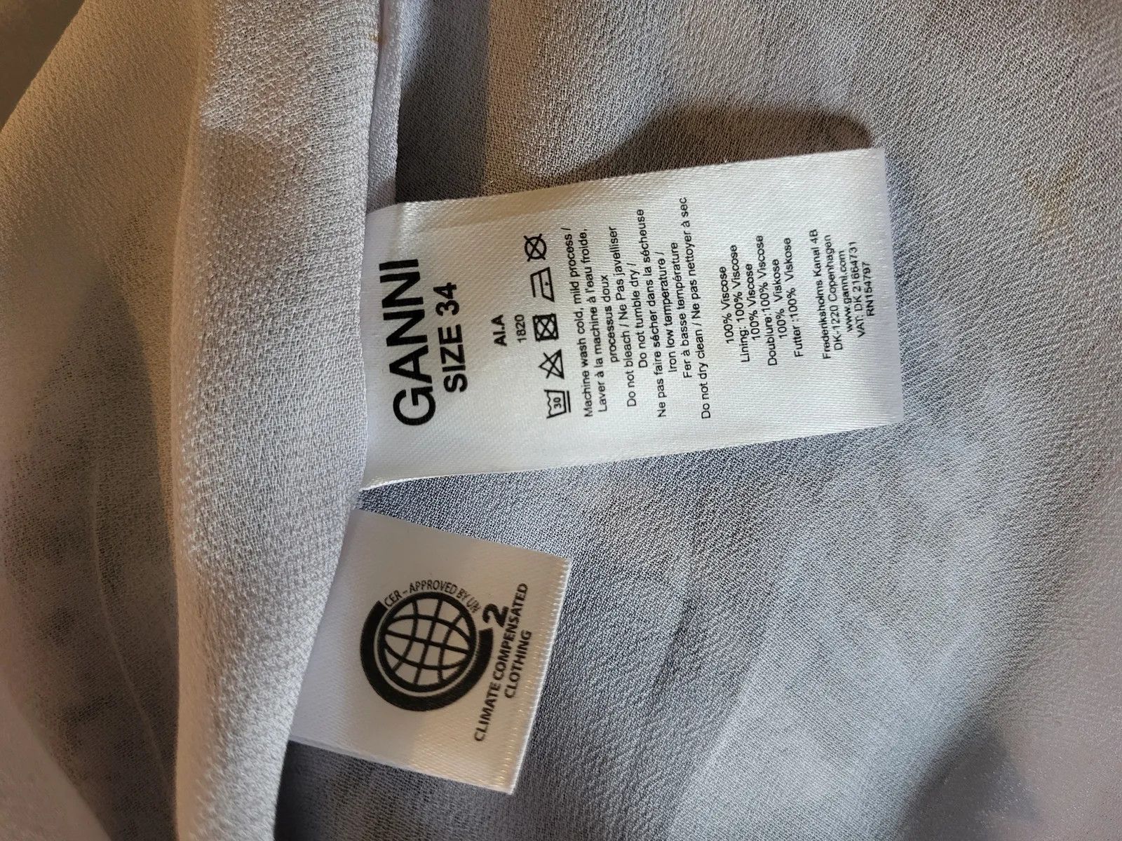 Ganni Ganni Dress Size XS / US 0-2 / IT 36-38 - 4 Thumbnail
