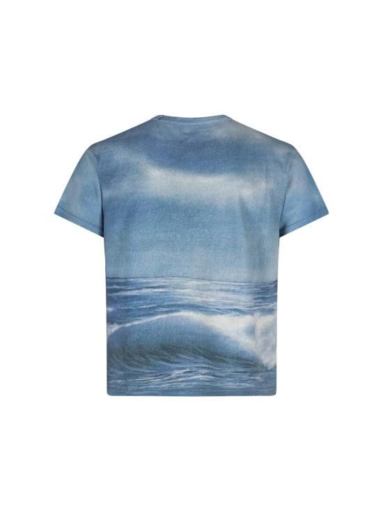 ERL ERL Men T-Shirts ERL10T002 Blue Size US XL / EU 56 / 4 - 2 Thumbnail