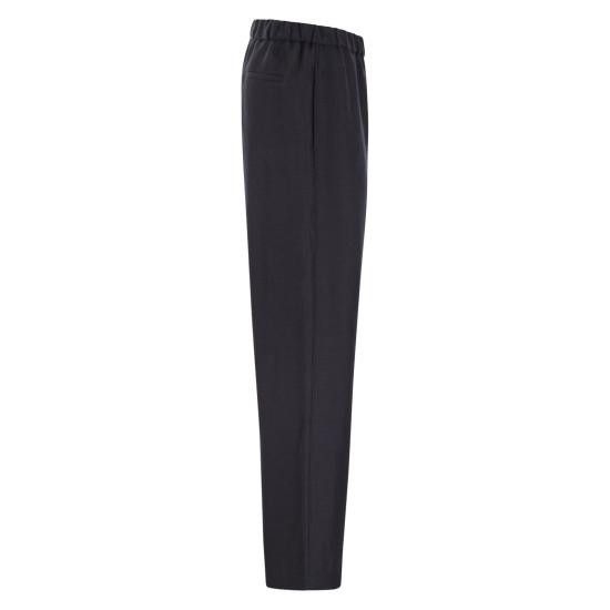 Fabiana Filippi FABIANA FILIPPI Women Straight Pants PAD275F827 BLUE Size 30" / US 8 / IT 44 - 3 Thumbnail